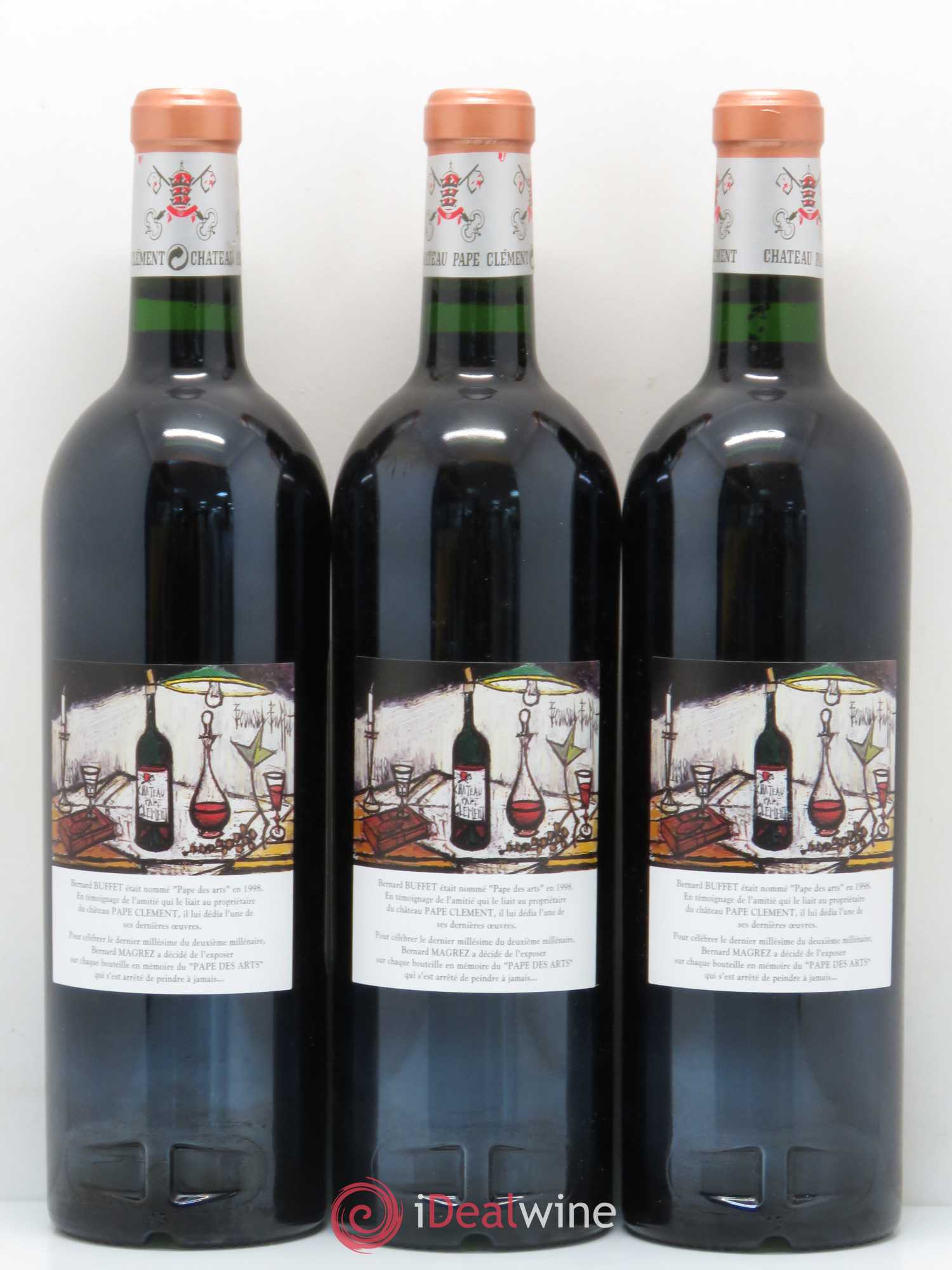 Château Pape Clément Cru Classé de Graves 2000 - Lot de 6 bouteilles - 2