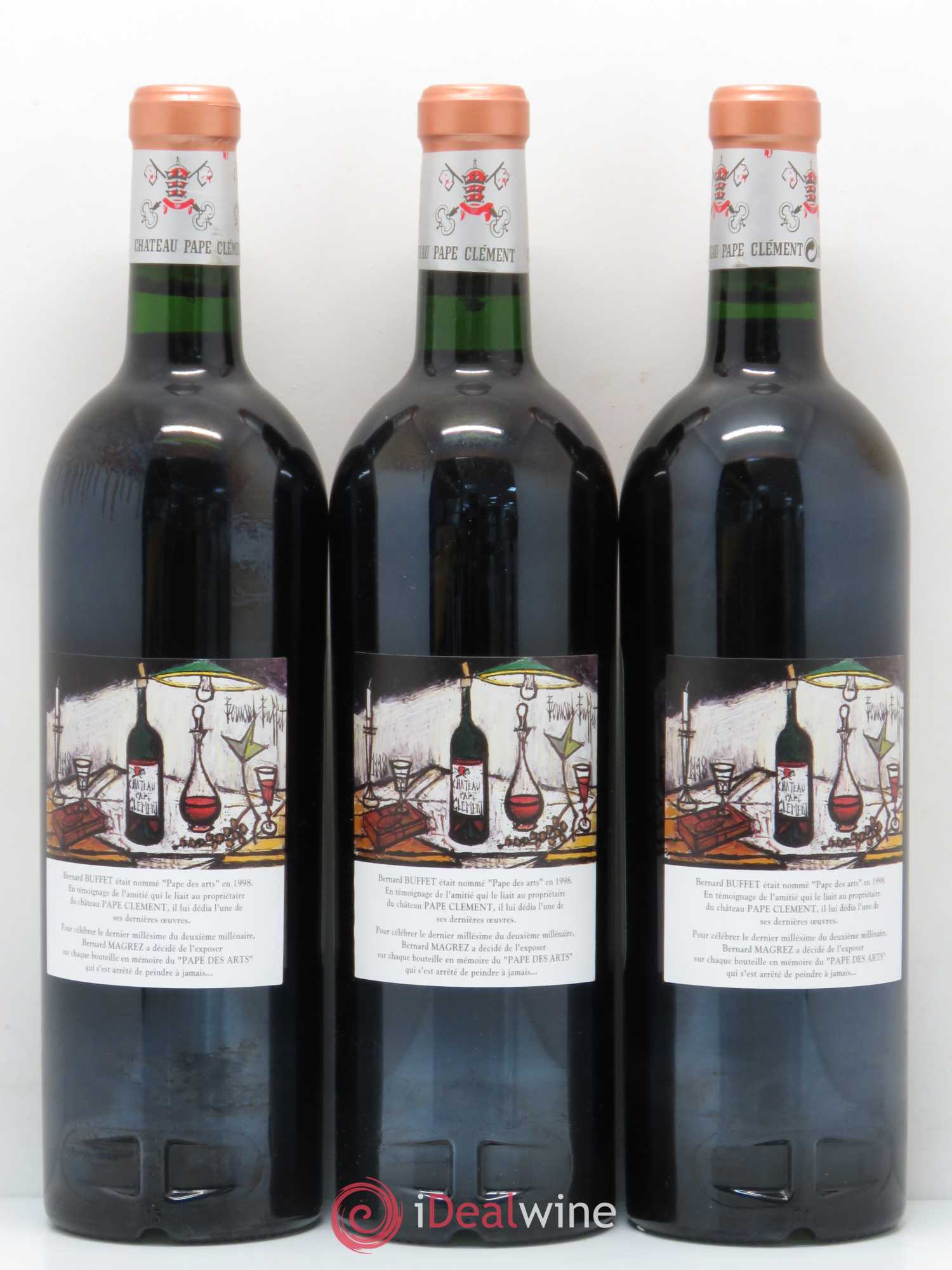 Château Pape Clément Cru Classé de Graves 2000 - Lot de 6 bouteilles - 4