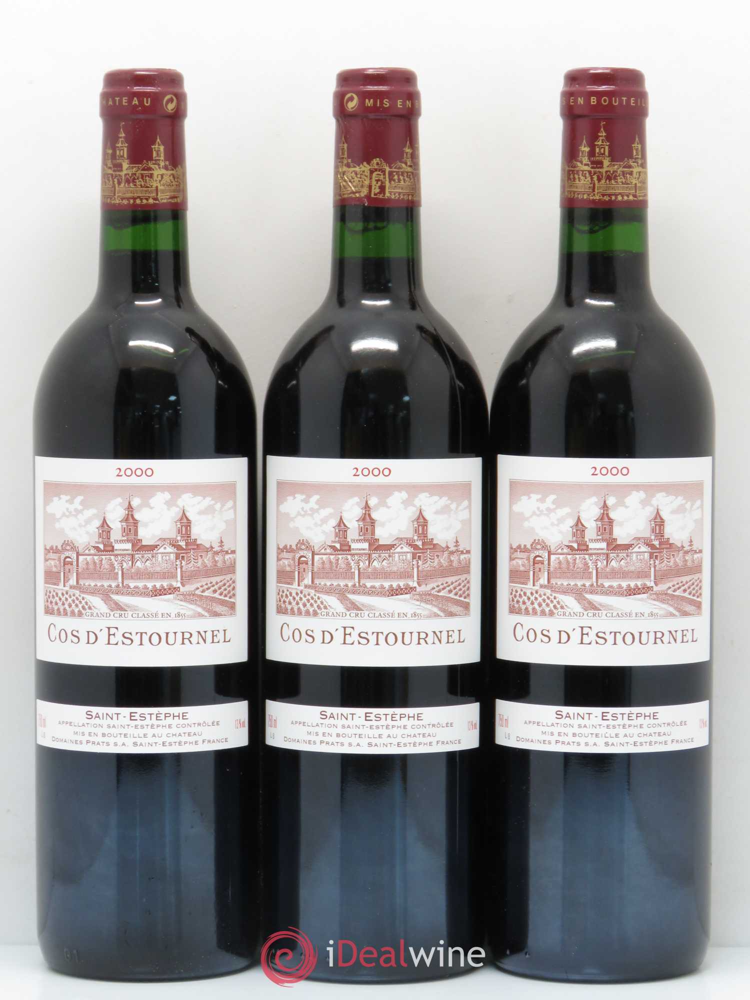 Cos d'Estournel 2ème Grand Cru Classé 2000 - Lot de 6 bouteilles - 2