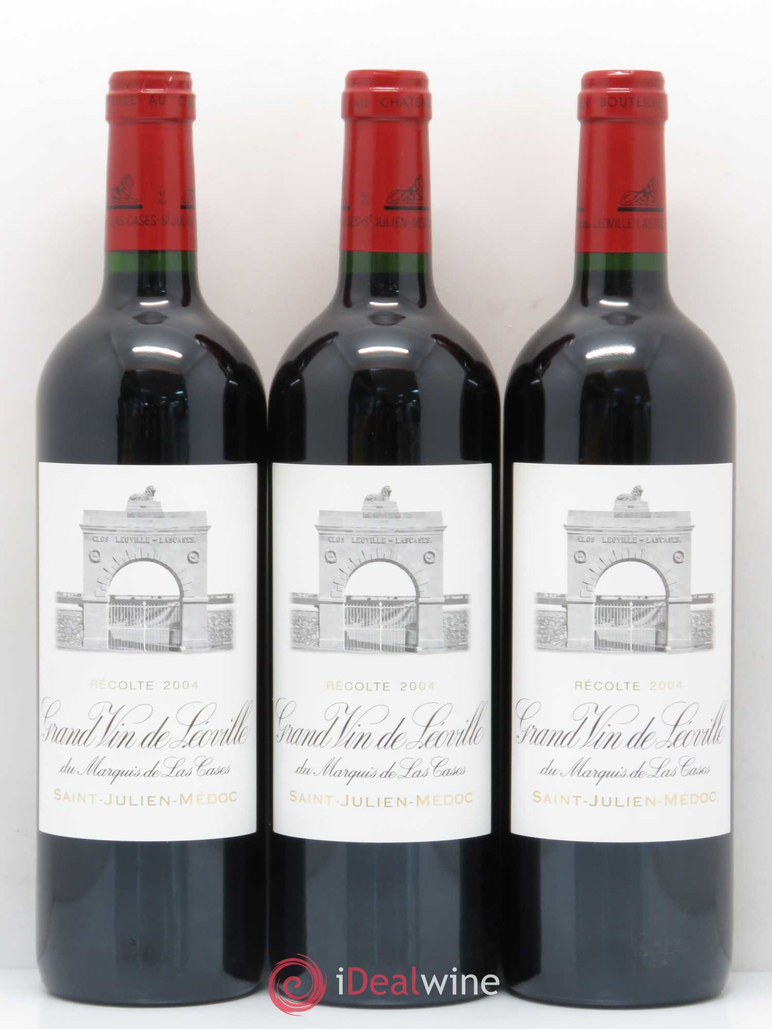 Château Léoville Las Cases 2ème Grand Cru Classé 2004 - Lotto di 6 bottiglie - 2