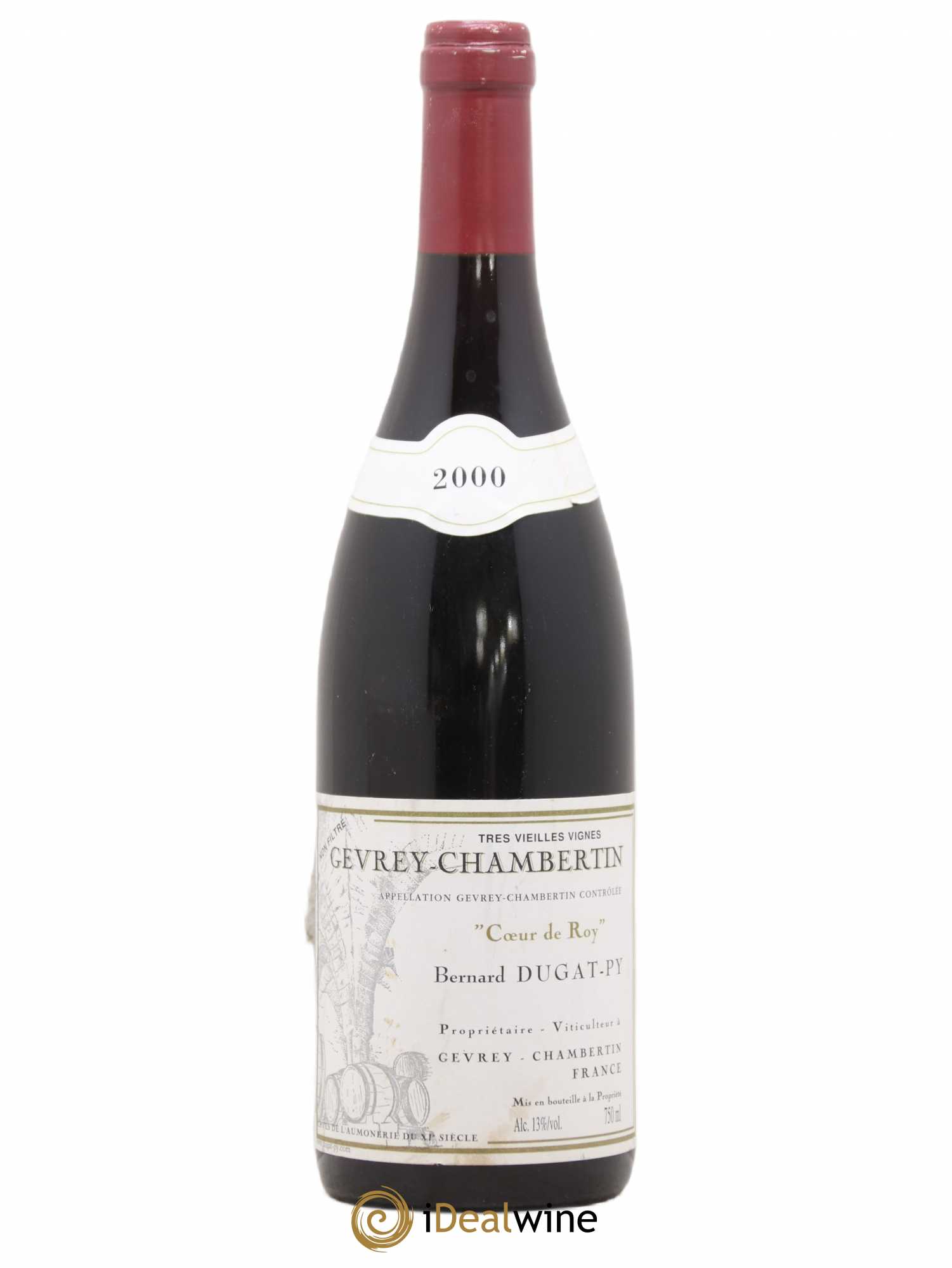 Gevrey-Chambertin Coeur de Roy Très Vieilles Vignes Dugat-Py 2000 - Lot de 1 bouteille - 0