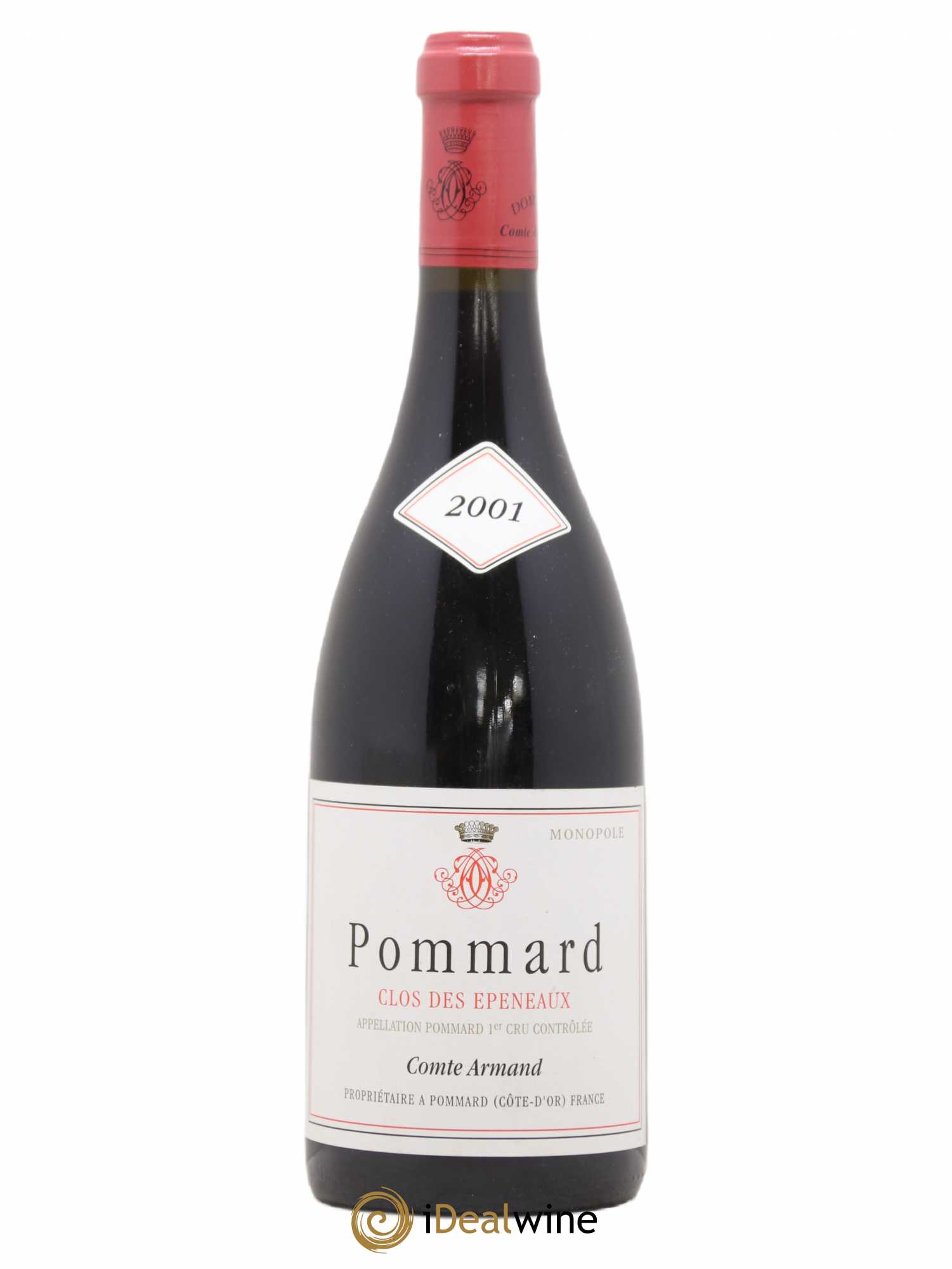 Pommard 1er Cru Clos des Epeneaux Comte Armand Clos des Epeneaux 2001 - Lot de 1 bouteille - 0