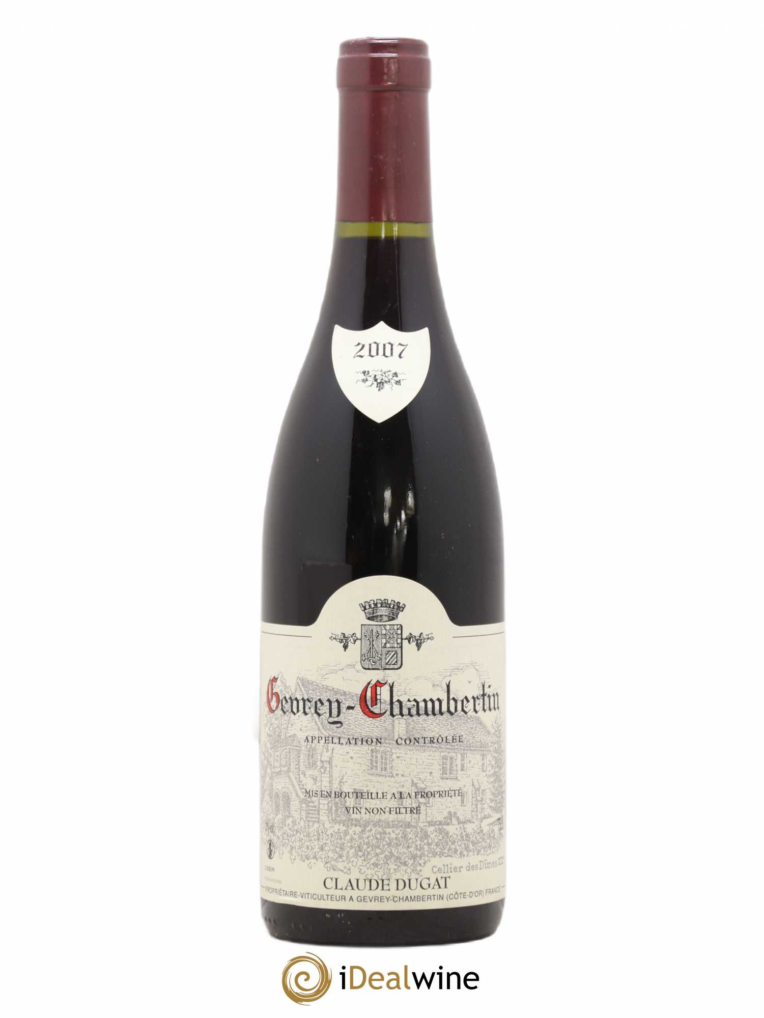 Gevrey-Chambertin Claude Dugat 2007 - Lot de 1 bouteille - 0