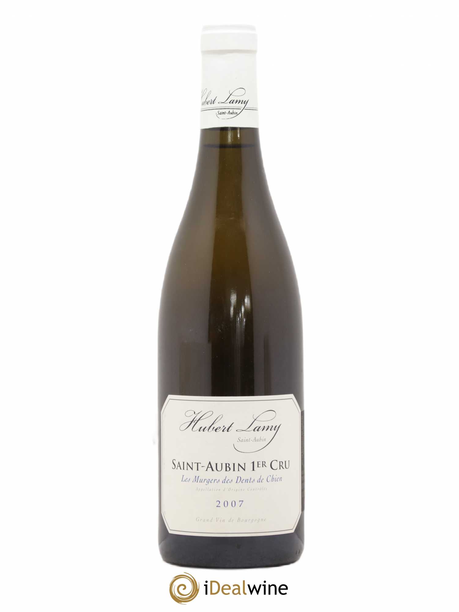 Saint-Aubin 1er Cru Les Murgers des Dents de Chien Hubert Lamy 2007 - Lot de 1 bouteille - 0