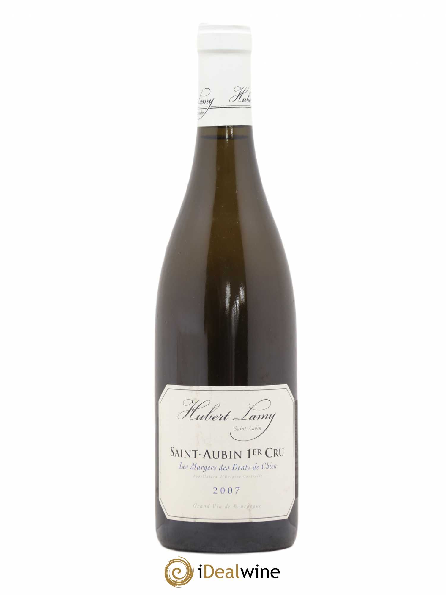 Saint-Aubin 1er Cru Les Murgers des Dents de Chien Hubert Lamy 2007 - Lot de 1 bouteille - 0