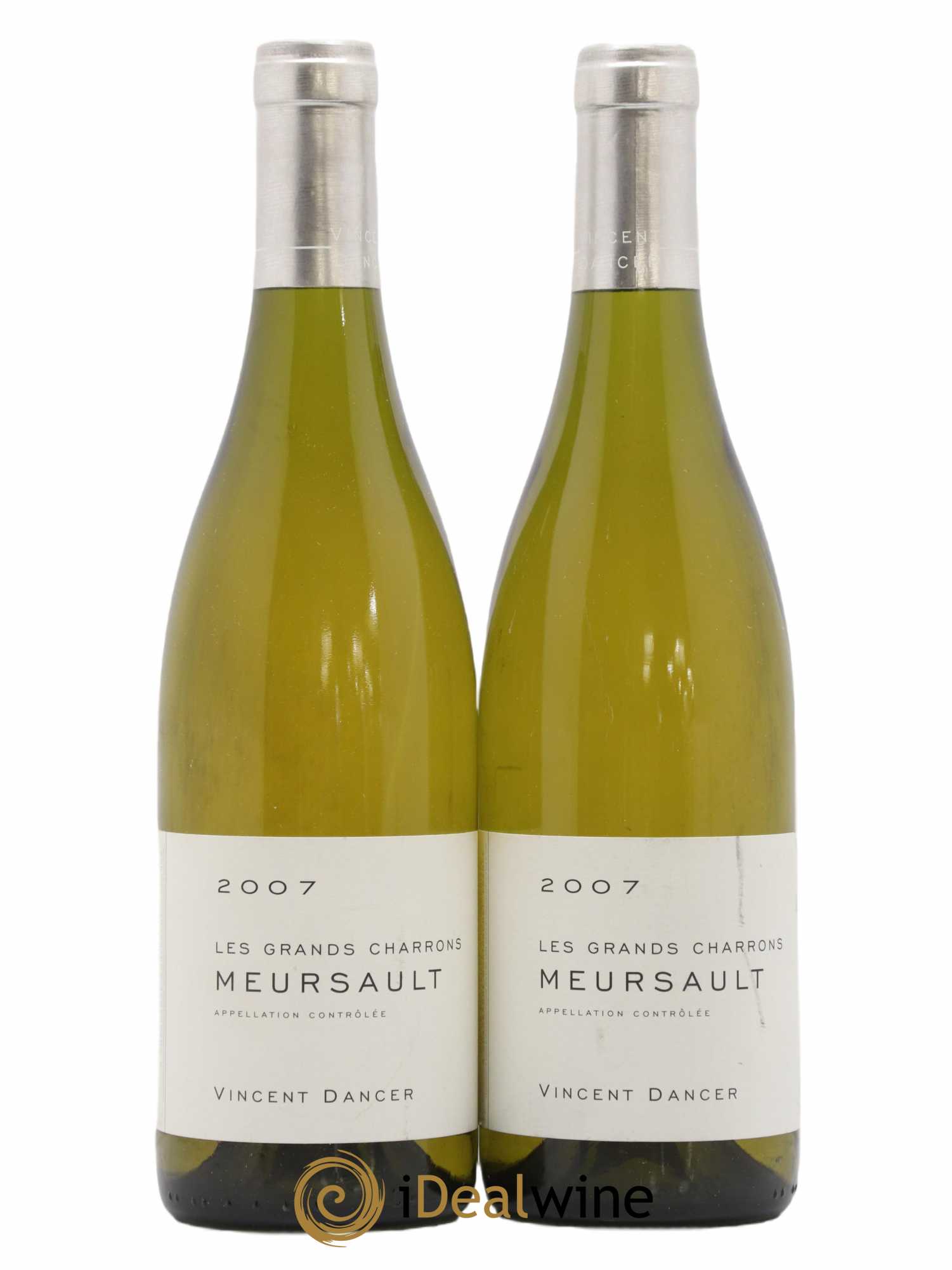Meursault Les Grands Charrons Vincent Dancer 2007 - Lot de 2 bouteilles - 0