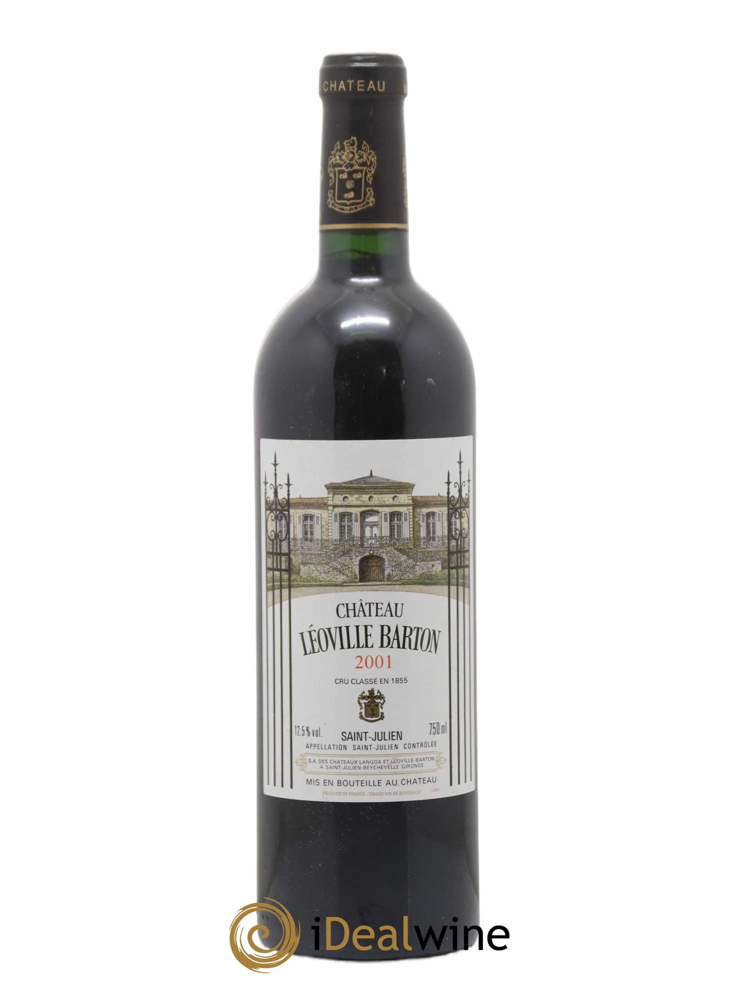 Château Léoville Barton 2ème Grand Cru Classé 2001 - Lot de 1 bouteille - 0