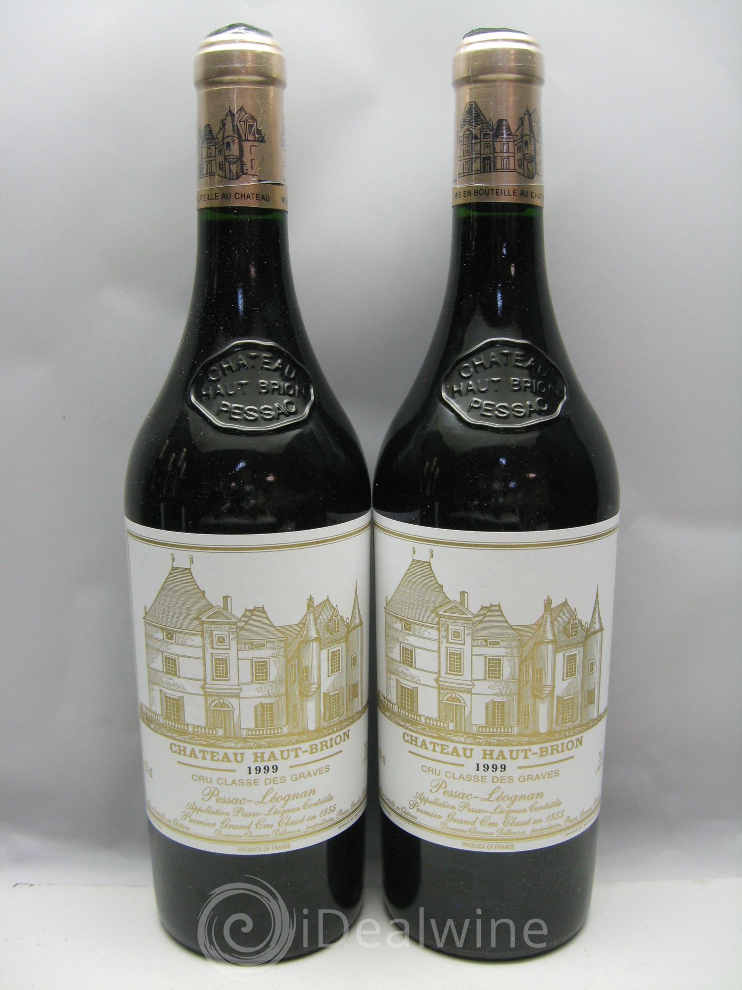 Château Haut Brion 1er Grand Cru Classé 1999 - Lot de 6 bouteilles - 2