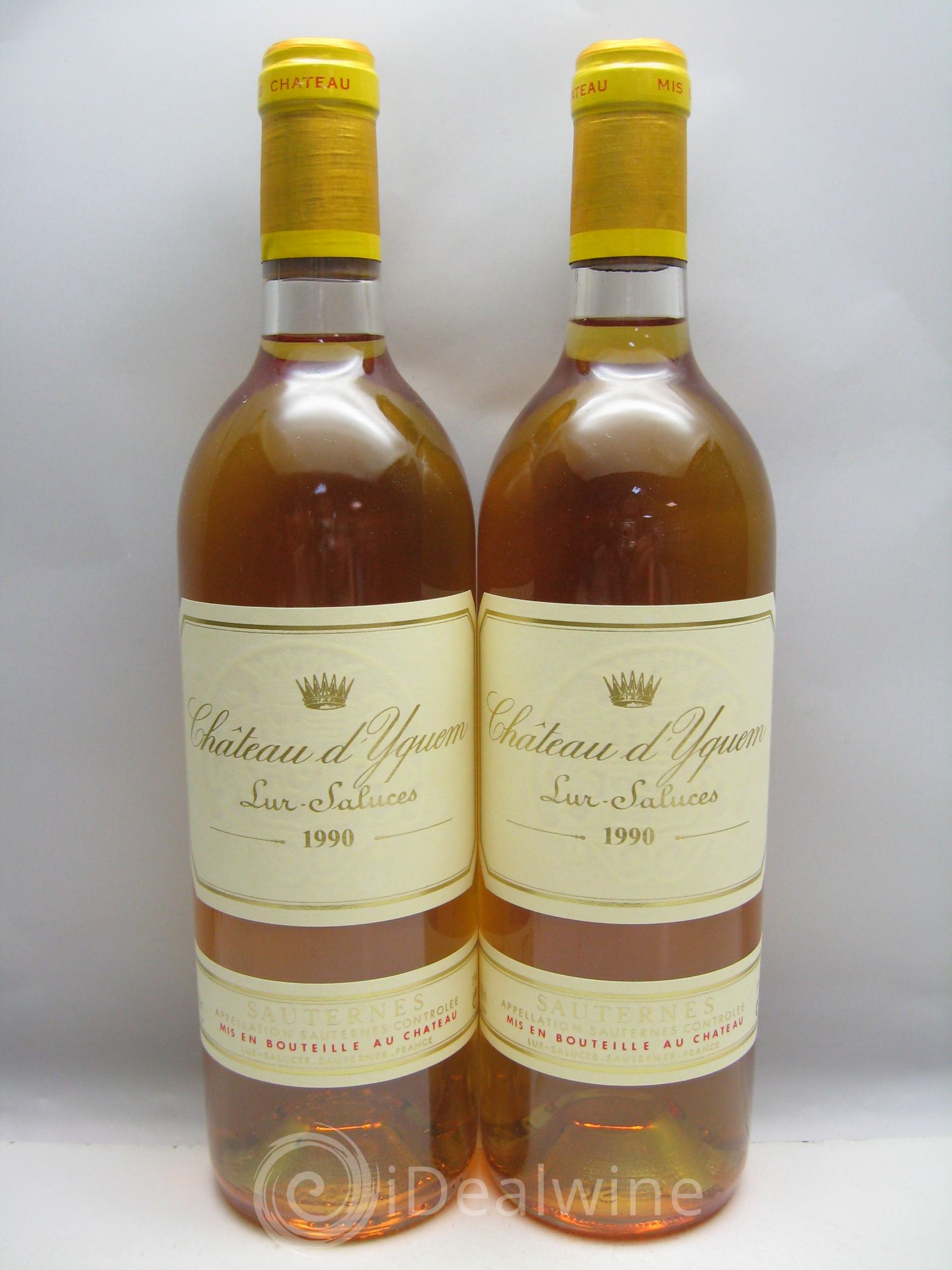 Château d' Yquem 1er Cru Classé Supérieur 1990 - Lotto di 6 bottiglie - 2