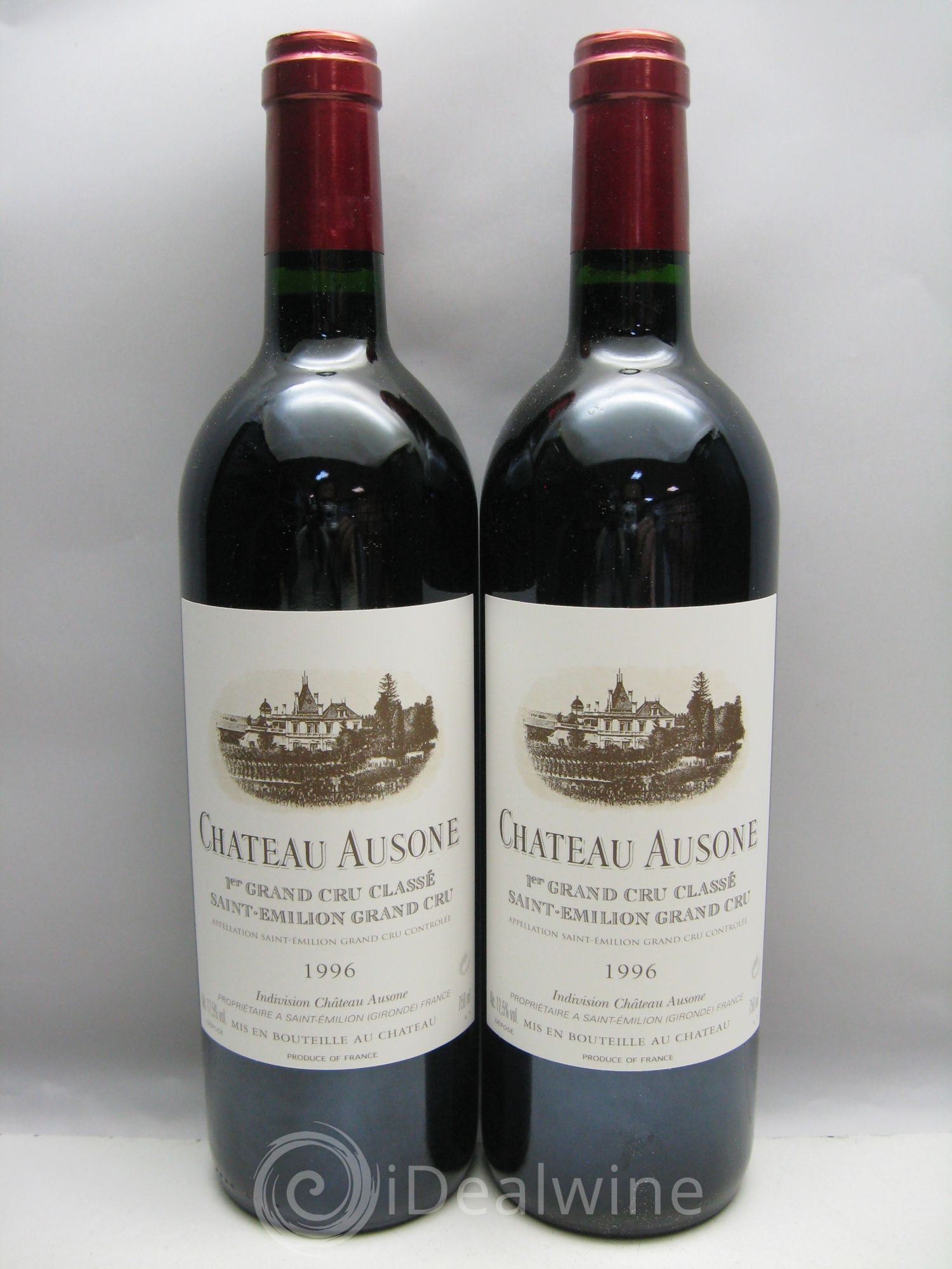 Château Ausone 1er Grand Cru Classé A 1996 - Lot de 6 bouteilles - 2