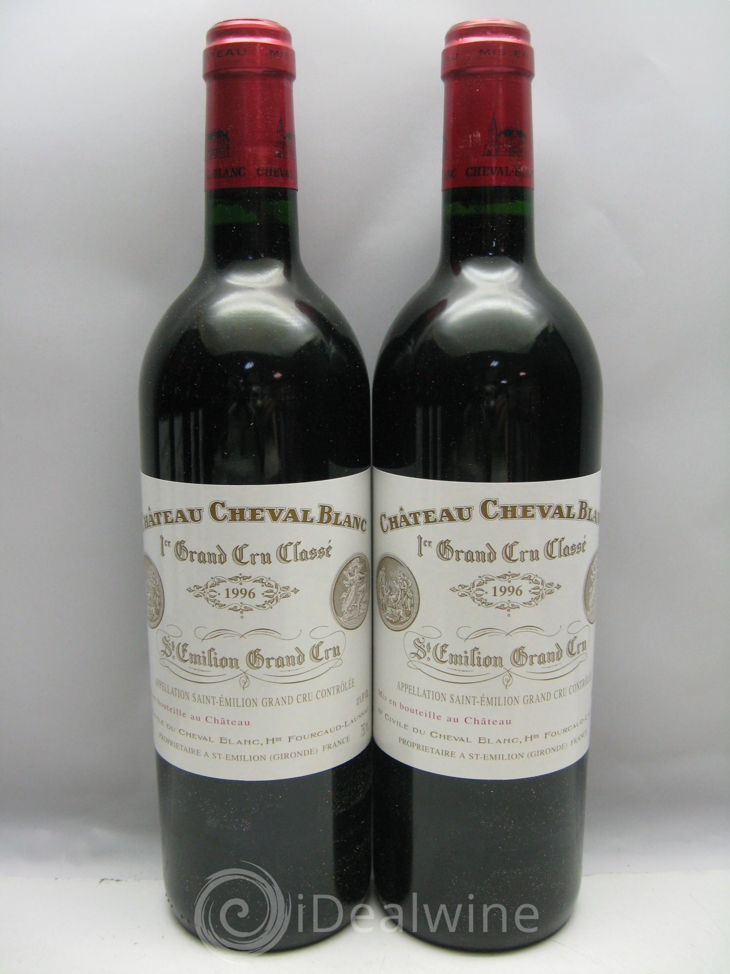 Château Cheval Blanc 1er Grand Cru Classé A 1996 - Lot de 6 bouteilles - 2