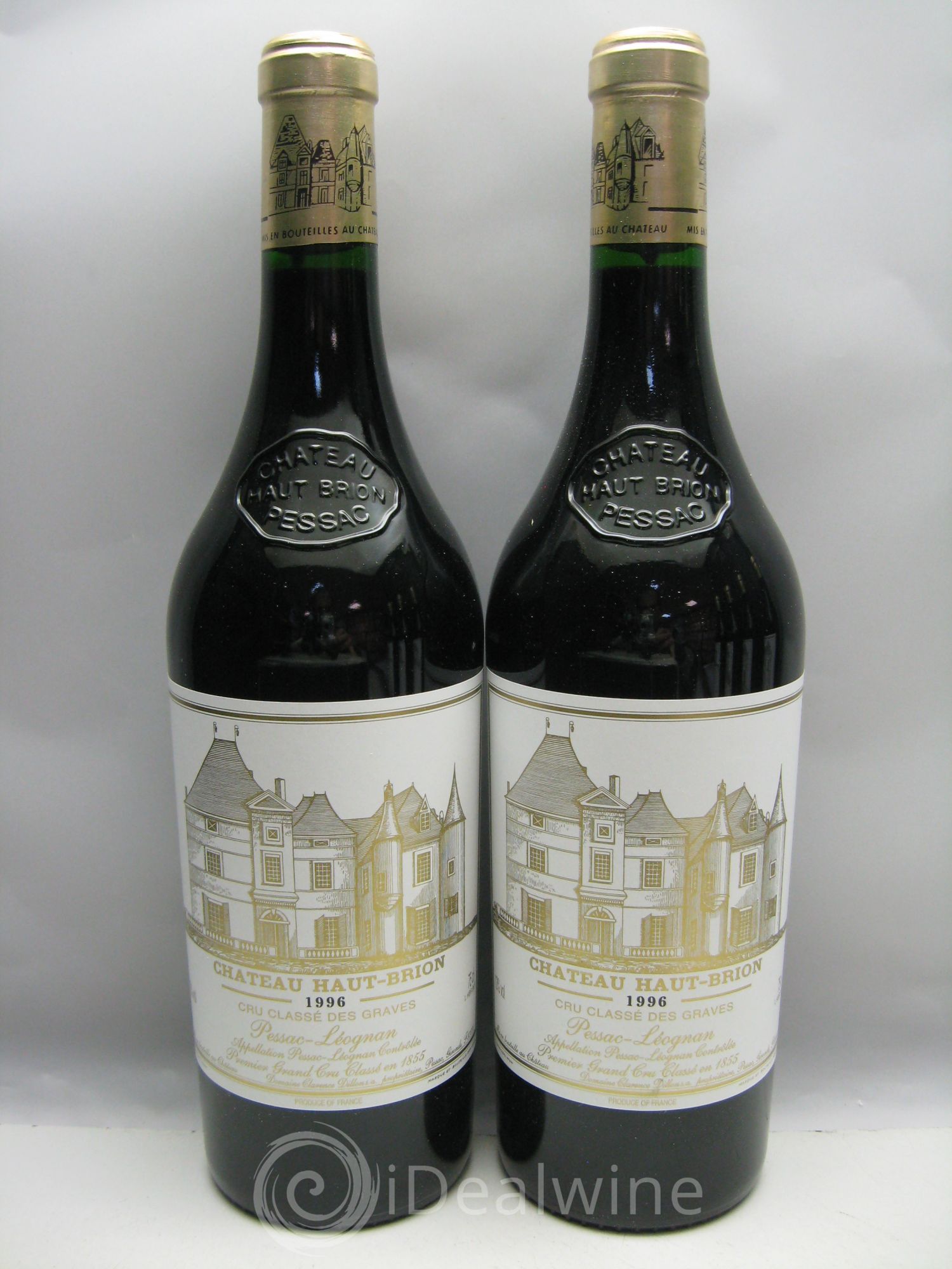 Château Haut Brion 1er Grand Cru Classé 1996 - Lot de 6 bouteilles - 0