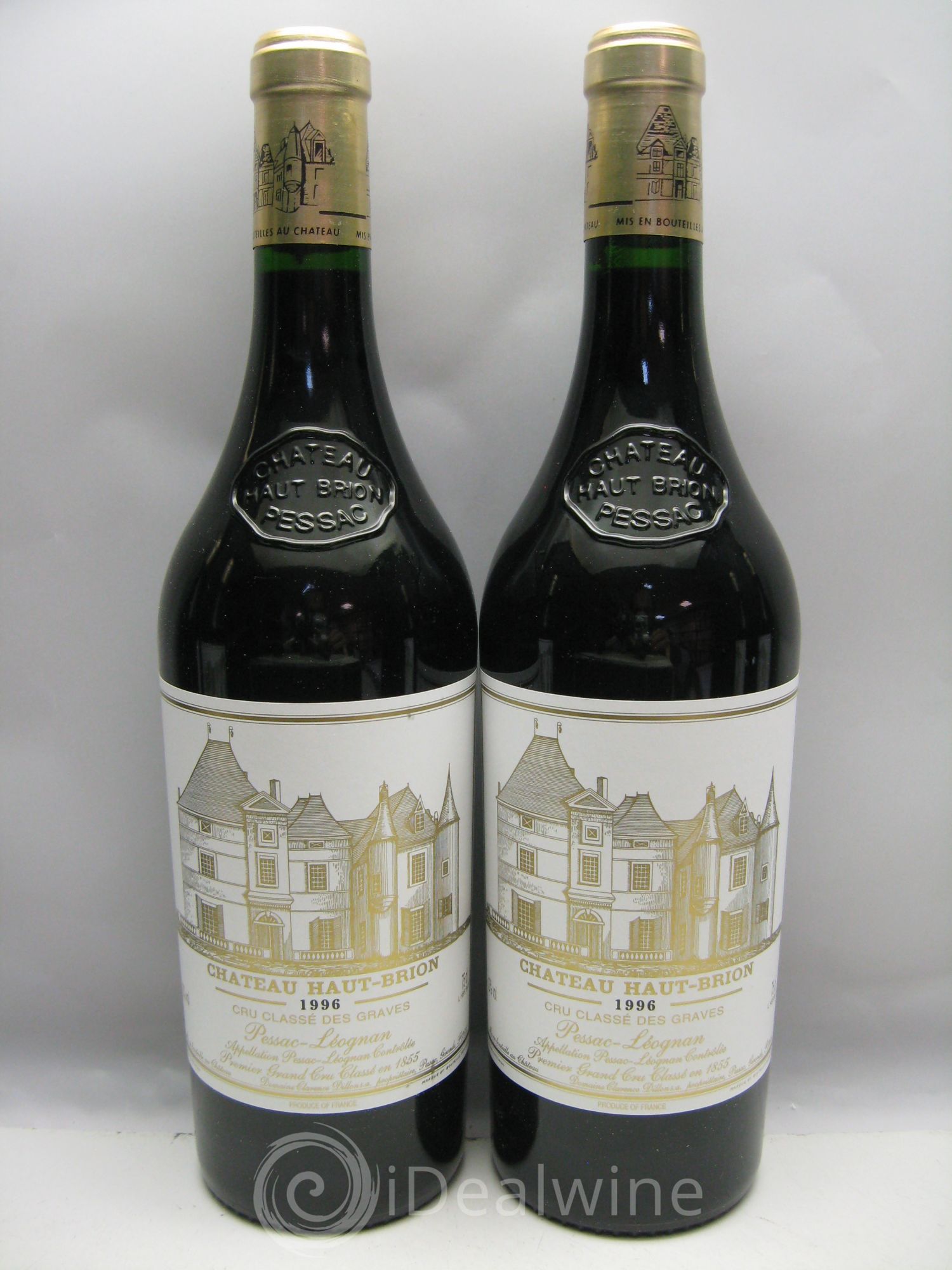 Château Haut Brion 1er Grand Cru Classé 1996 - Lot de 6 bouteilles - 1
