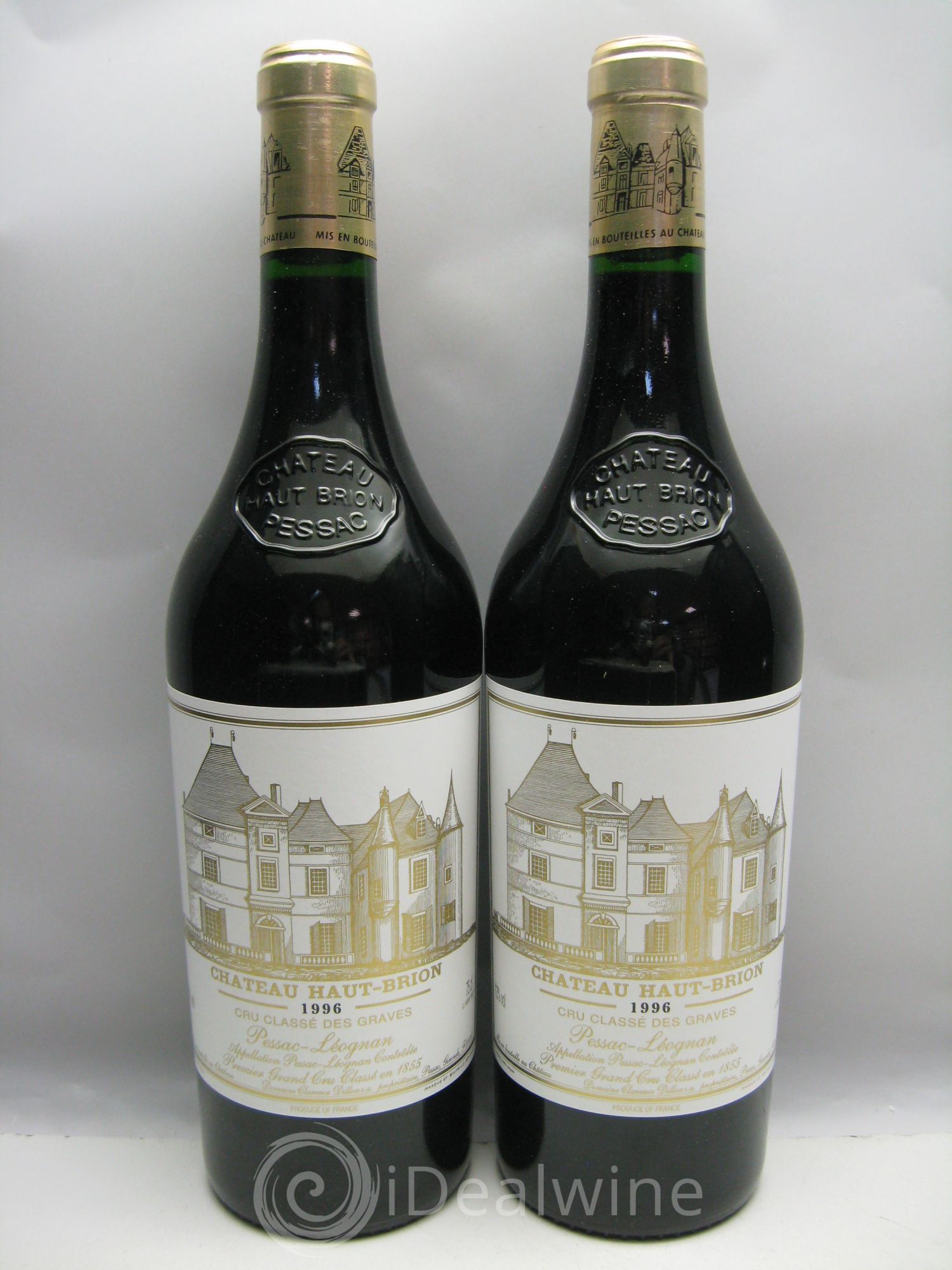 Château Haut Brion 1er Grand Cru Classé 1996 - Lot de 6 bouteilles - 2