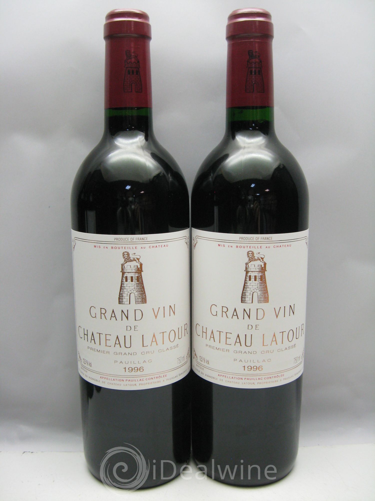 Château Latour 1er Grand Cru Classé 1996 - Lot de 6 bouteilles - 2