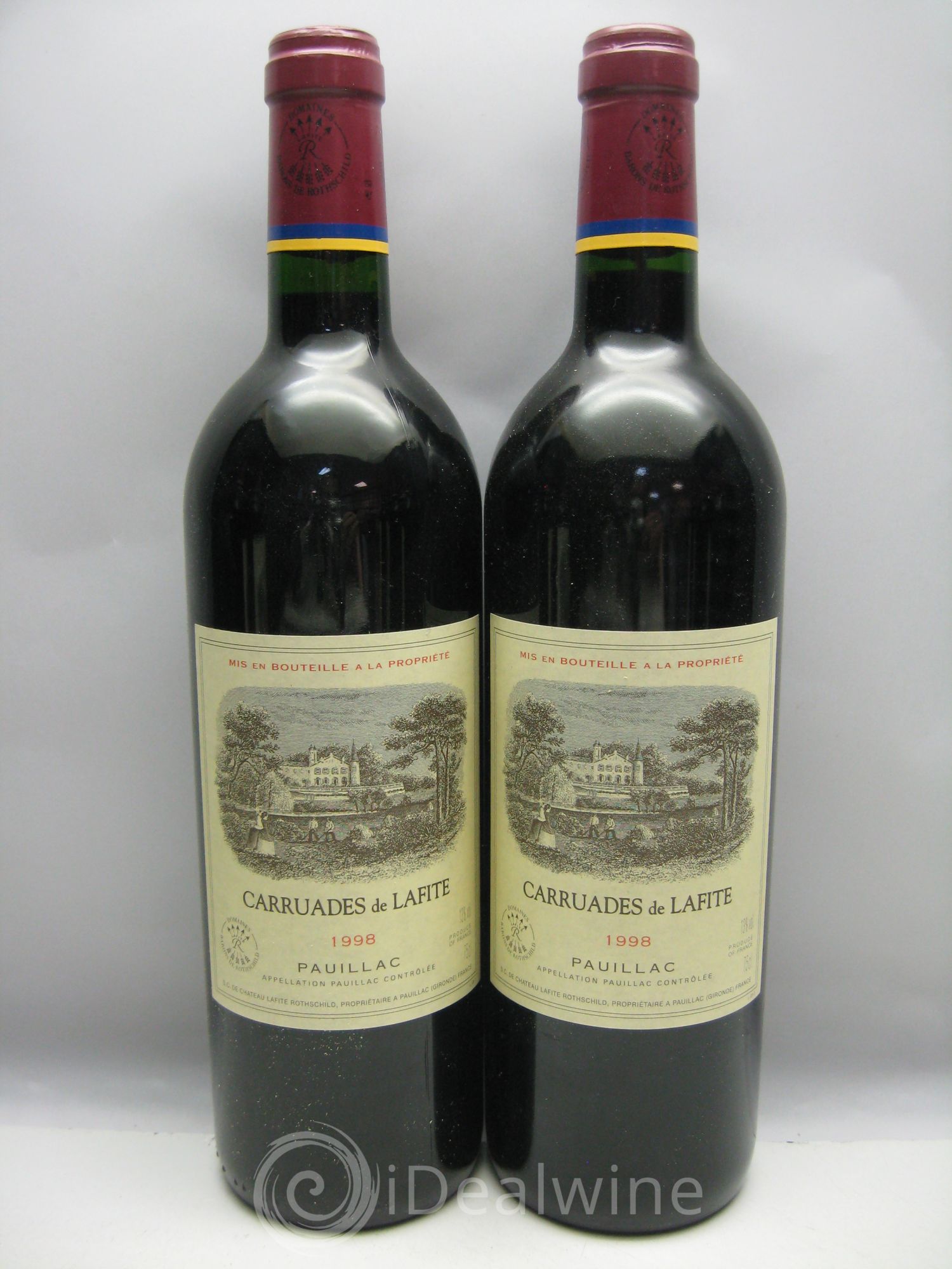 Carruades de Lafite Rothschild Second Vin 1998 - Lot de 11 bouteilles - 2