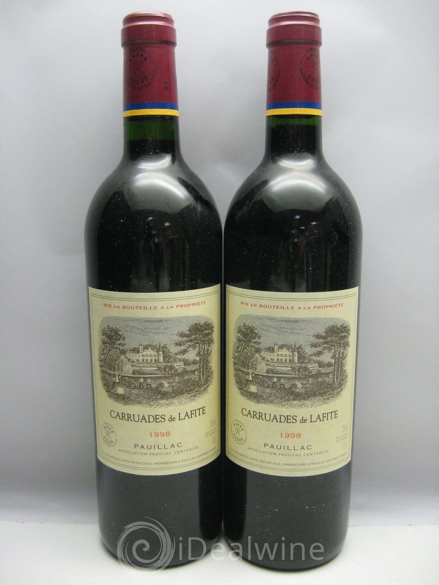 Carruades de Lafite Rothschild Second Vin 1998 - Lot de 11 bouteilles - 3
