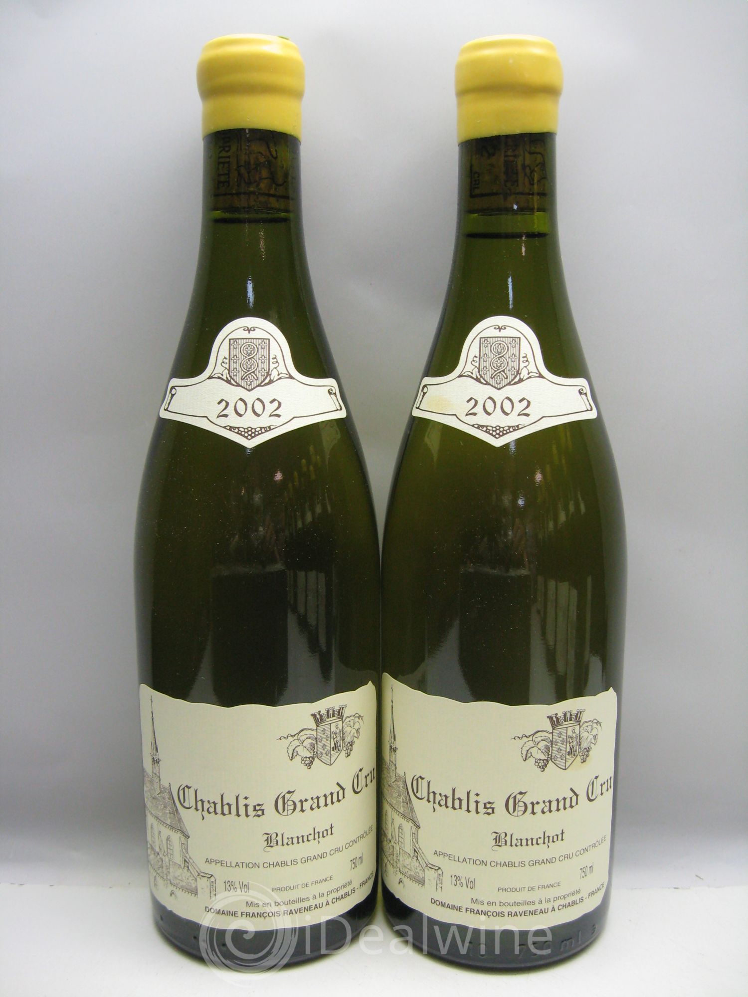 Chablis Grand Cru Blanchot Raveneau (Domaine) 2002 - Lot de 12 bouteilles - 0