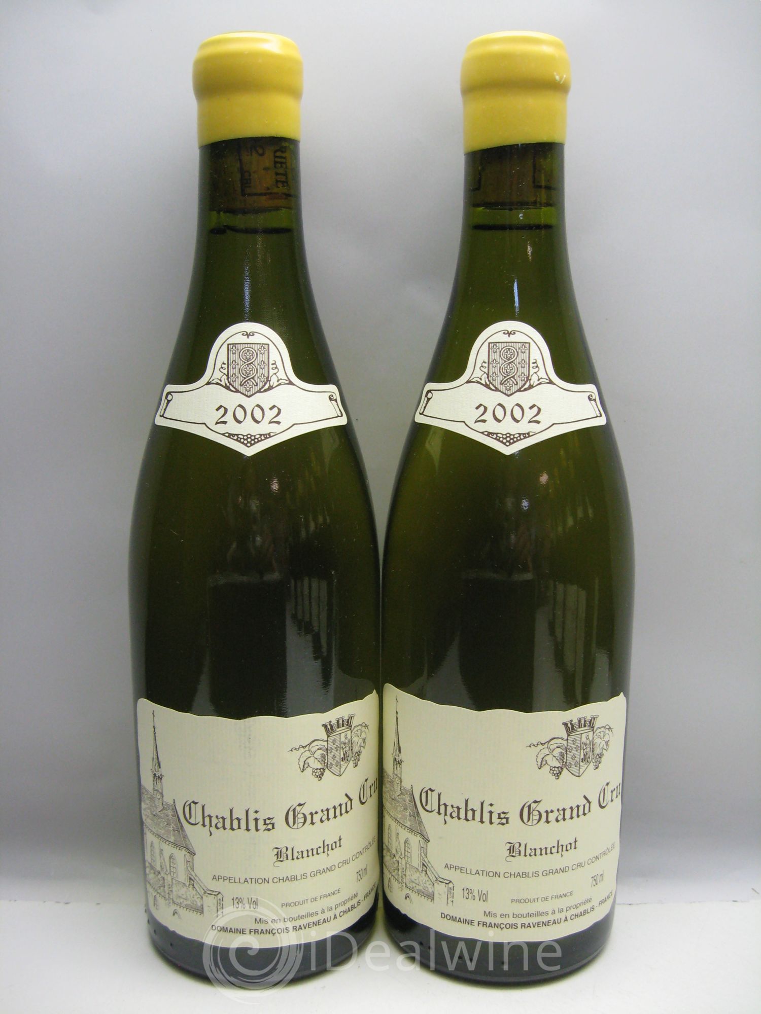 Chablis Grand Cru Blanchot Raveneau (Domaine) 2002 - Lot de 12 bouteilles - 1