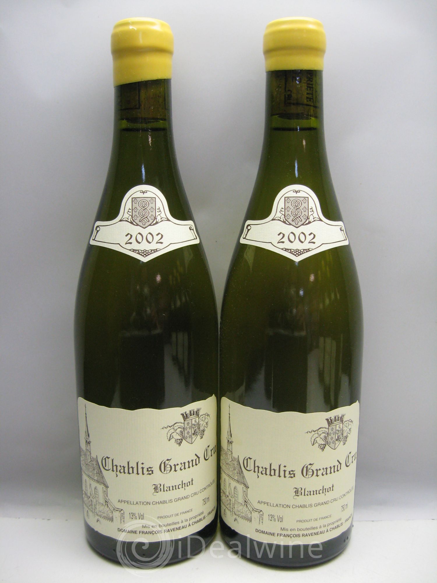 Chablis Grand Cru Blanchot Raveneau (Domaine) 2002 - Lot de 12 bouteilles - 2
