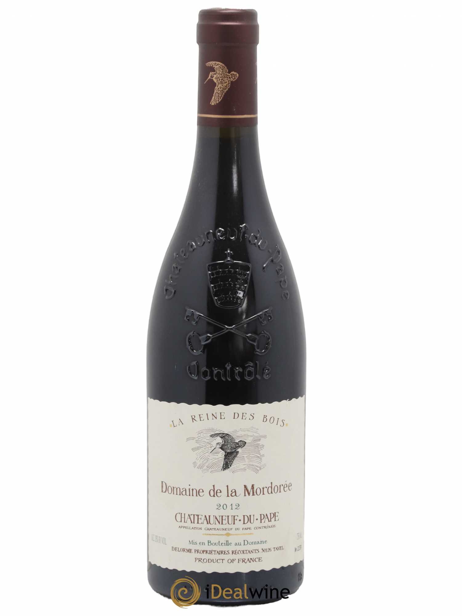 Châteauneuf-du-Pape Cuvée de la Reine des Bois La Mordorée (Domaine de) 2012 - Lot de 1 bouteille - 0
