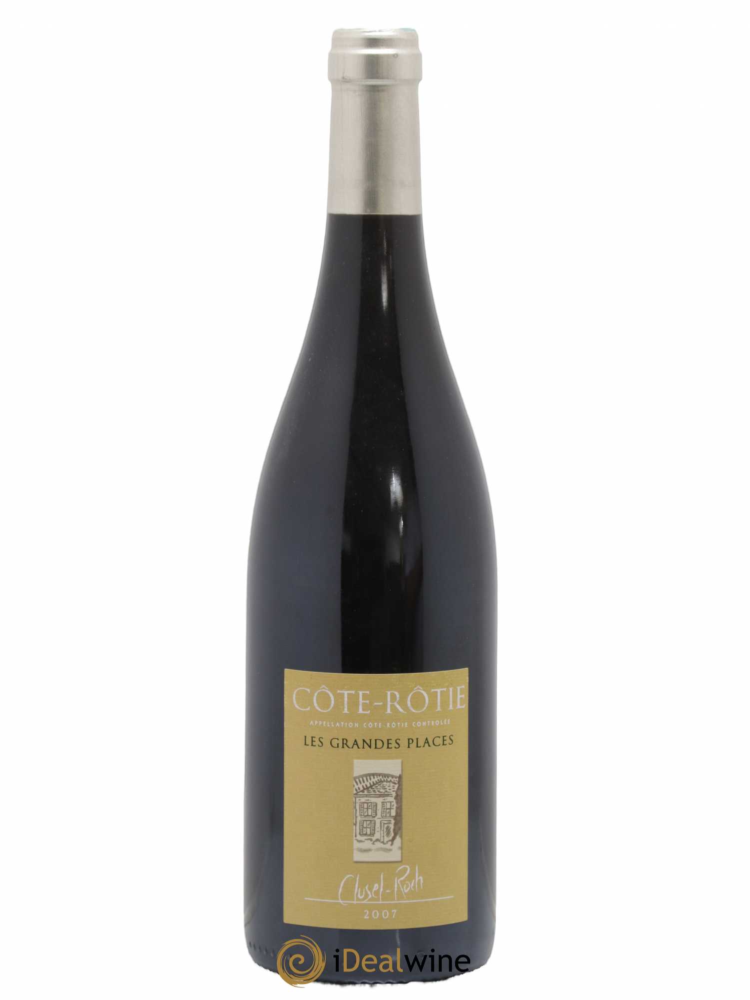 Côte-Rôtie Les Grandes Places Clusel-Roch 2007 - Lot de 1 bouteille - 0