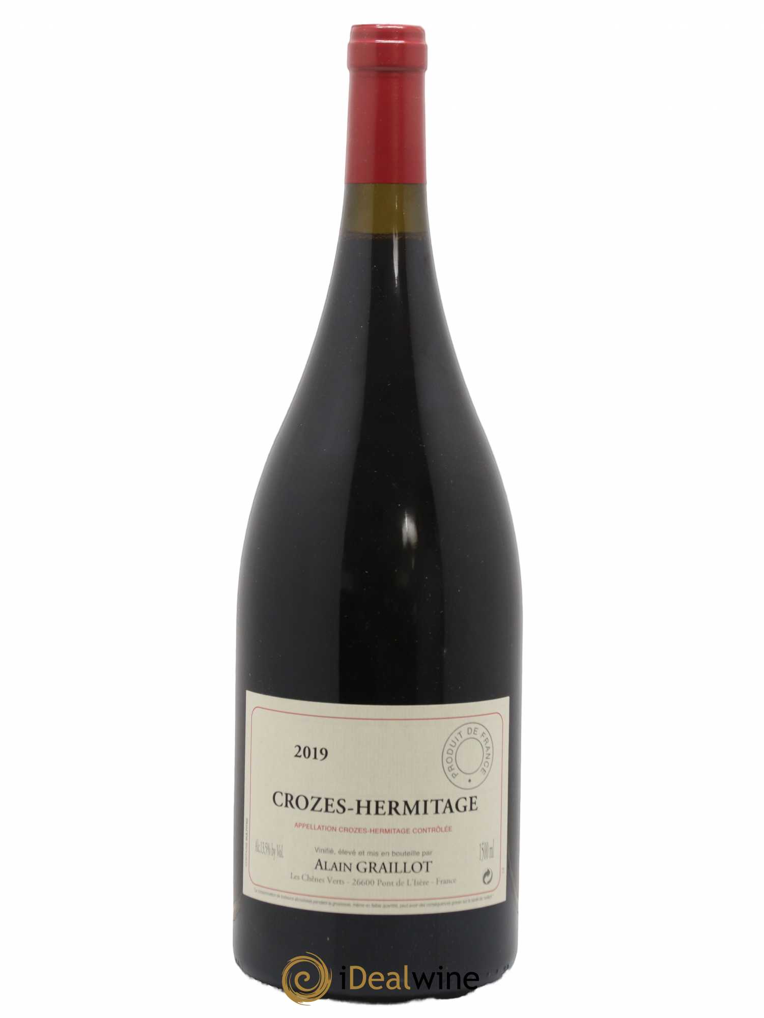 Crozes-Hermitage Domaine Graillot 2019 - Lot de 1 magnum - 0