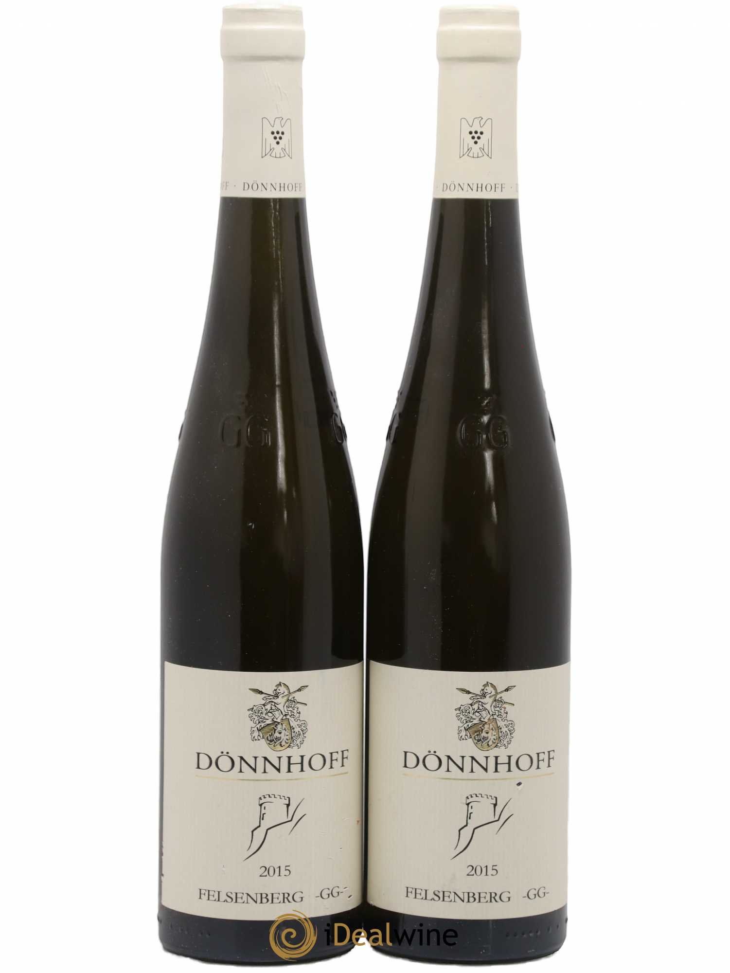 Riesling Donnhoff Felsenberg Grosse Gewaächs Troken 2015 - Posten von 2 Flaschen - 0
