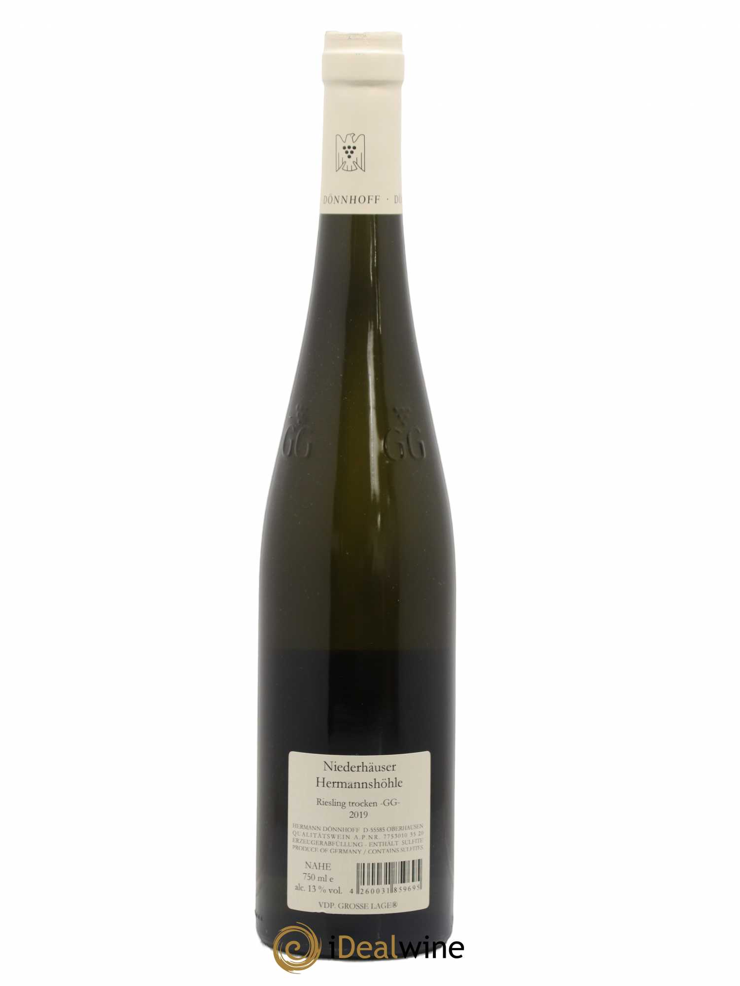 Riesling Donnhoff Hermannshöle Grosse Gewaächs Troken 2019 - Lotto di 1 bottiglia - 1