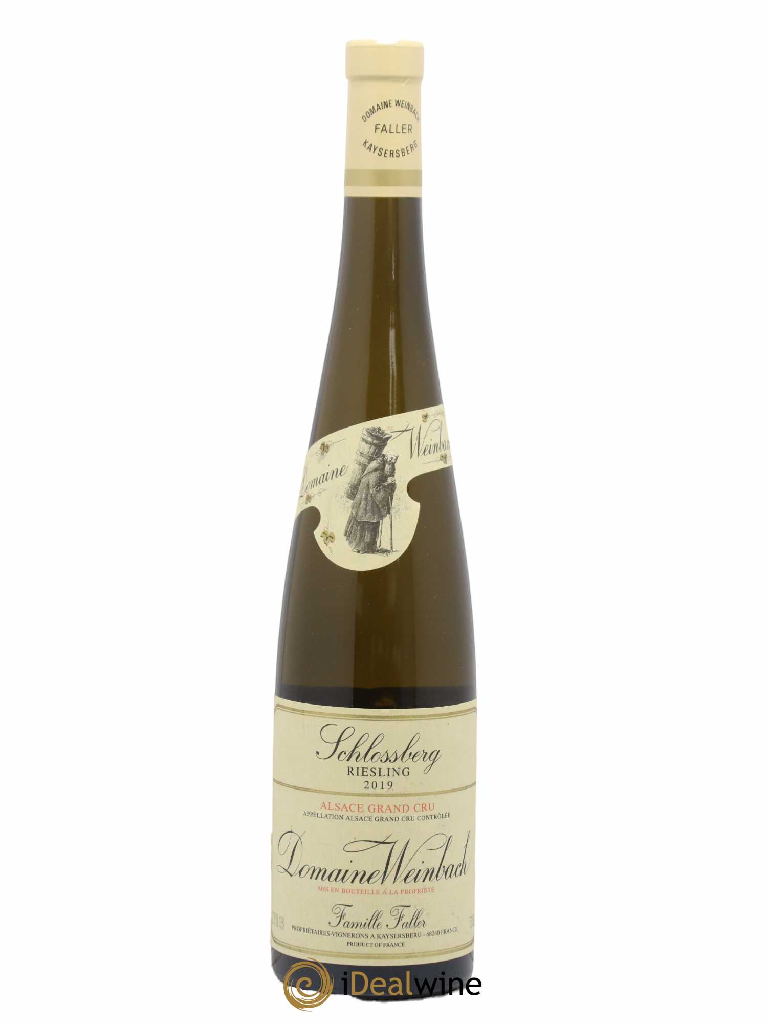 Alsace Grand Cru Schlossberg Riesling Weinbach (Domaine) 2019 - Lot de 1 bouteille - 0