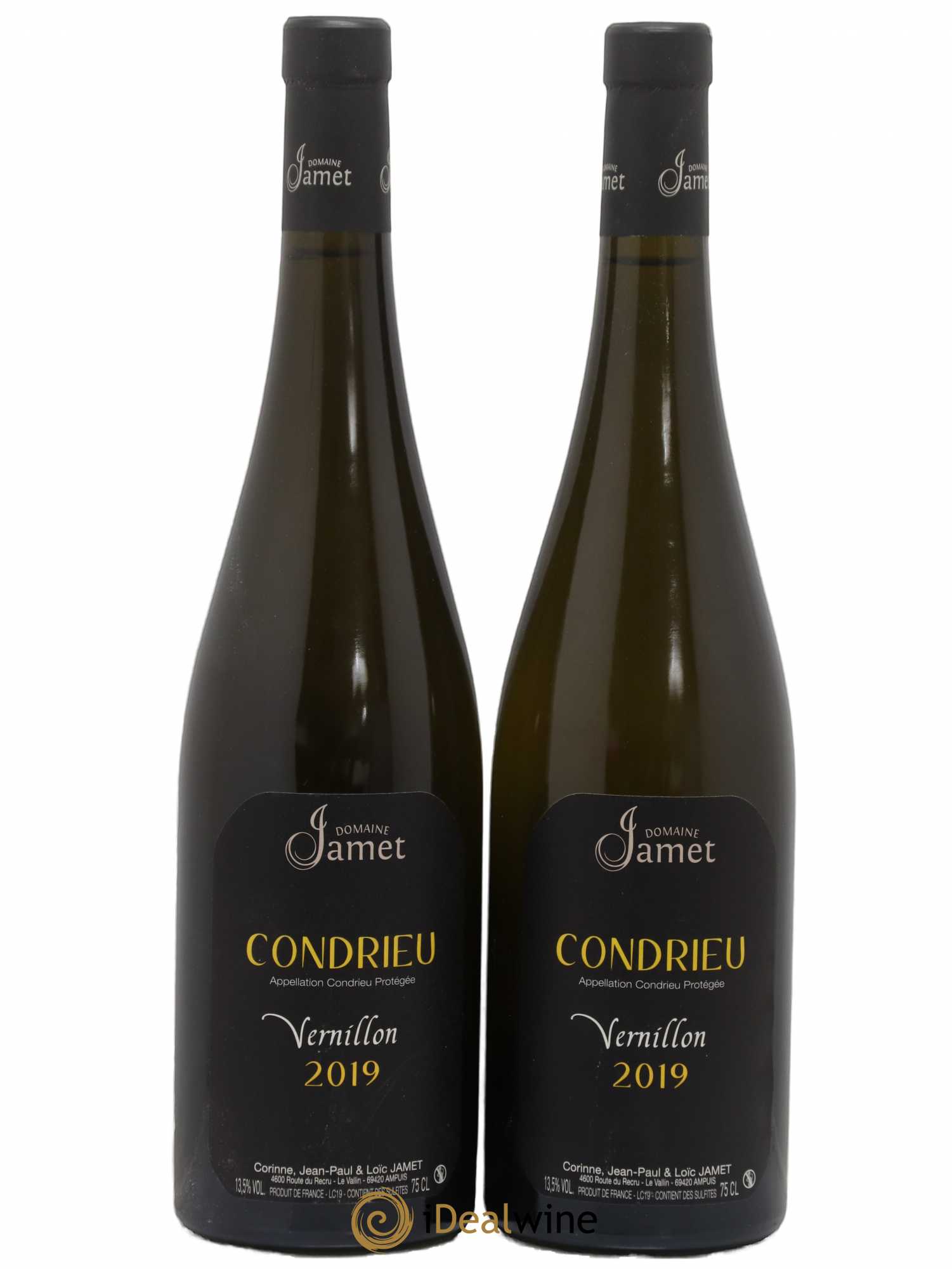 Condrieu Vernillon Jamet (Domaine) 2019 - Lot de 2 bouteilles - 0