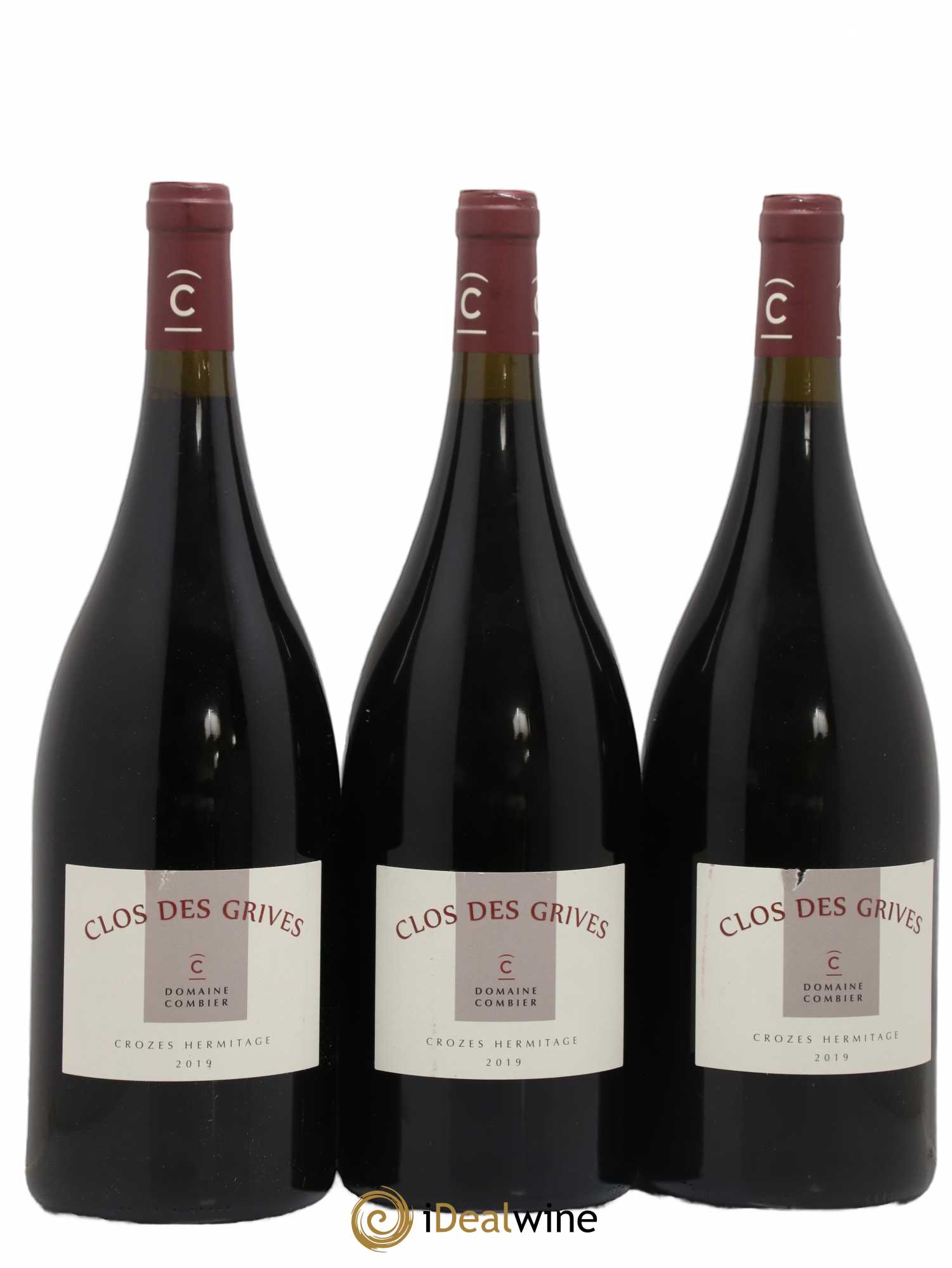 Crozes-Hermitage Clos des Grives Combier 2019 - Lot de 3 magnums - 0