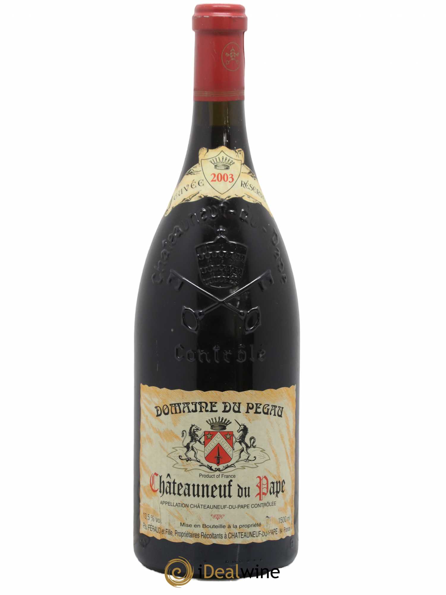 Châteauneuf-du-Pape Domaine du Pégau Cuvée Réservée Paul et Laurence Féraud 2003 - Lot de 1 magnum - 0