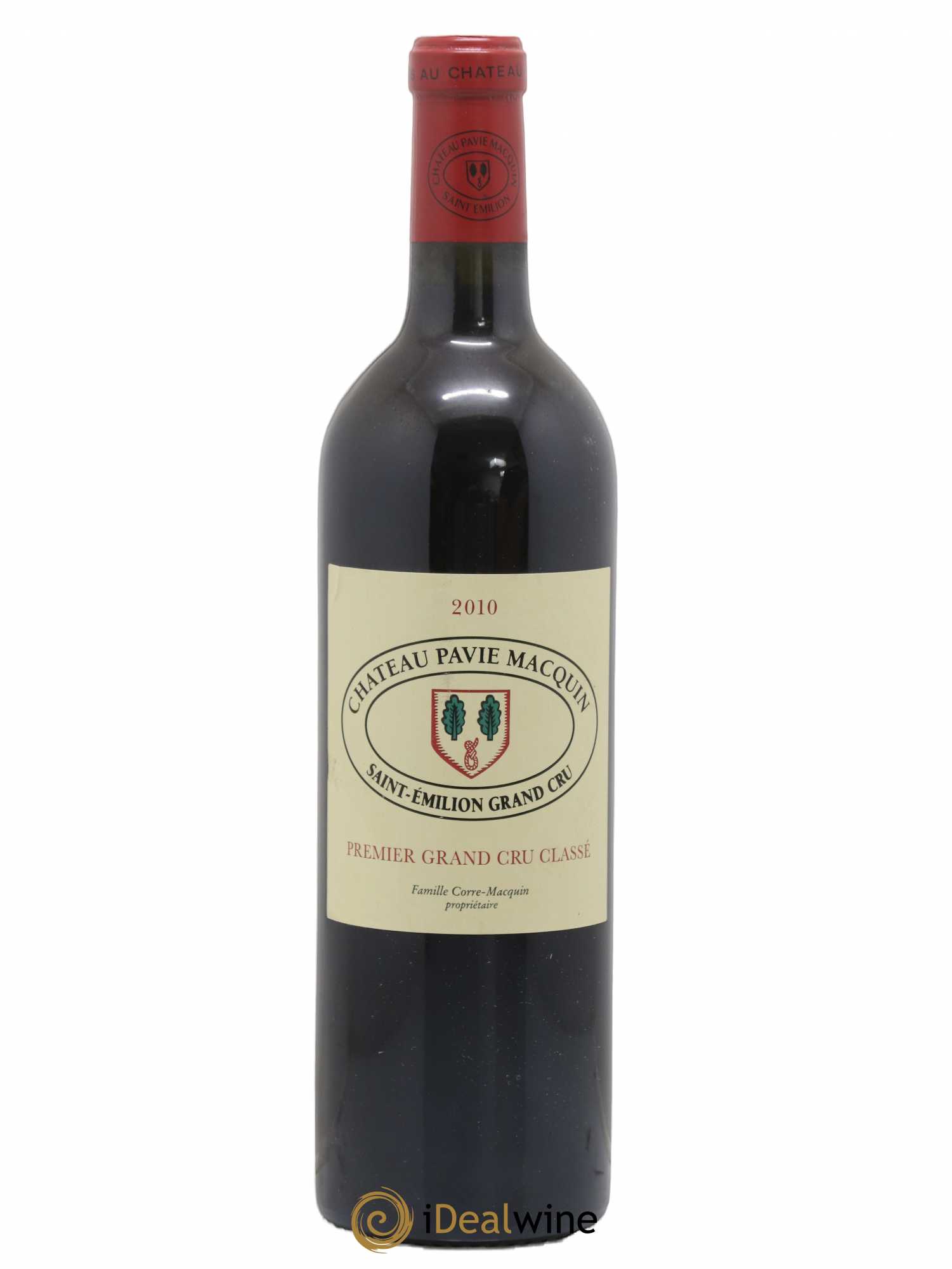 Château Pavie Macquin 1er Grand Cru Classé B 2010 - Lot de 1 bouteille - 0