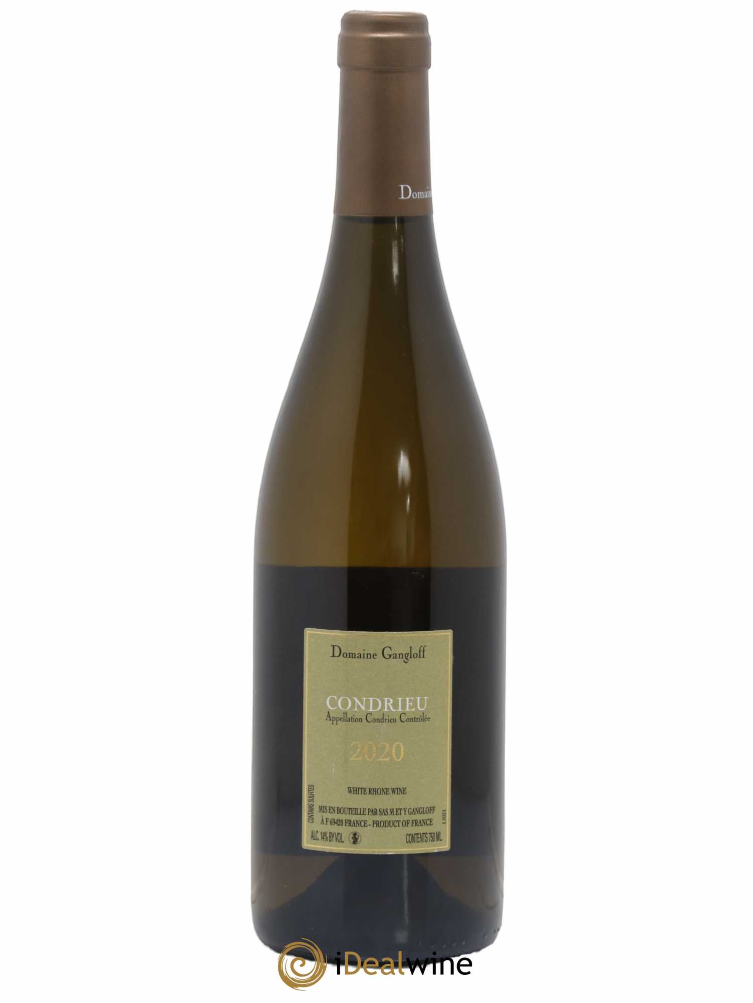 Condrieu Domaine Gangloff (Domaine) 2020 - Lot de 1 bouteille - 1