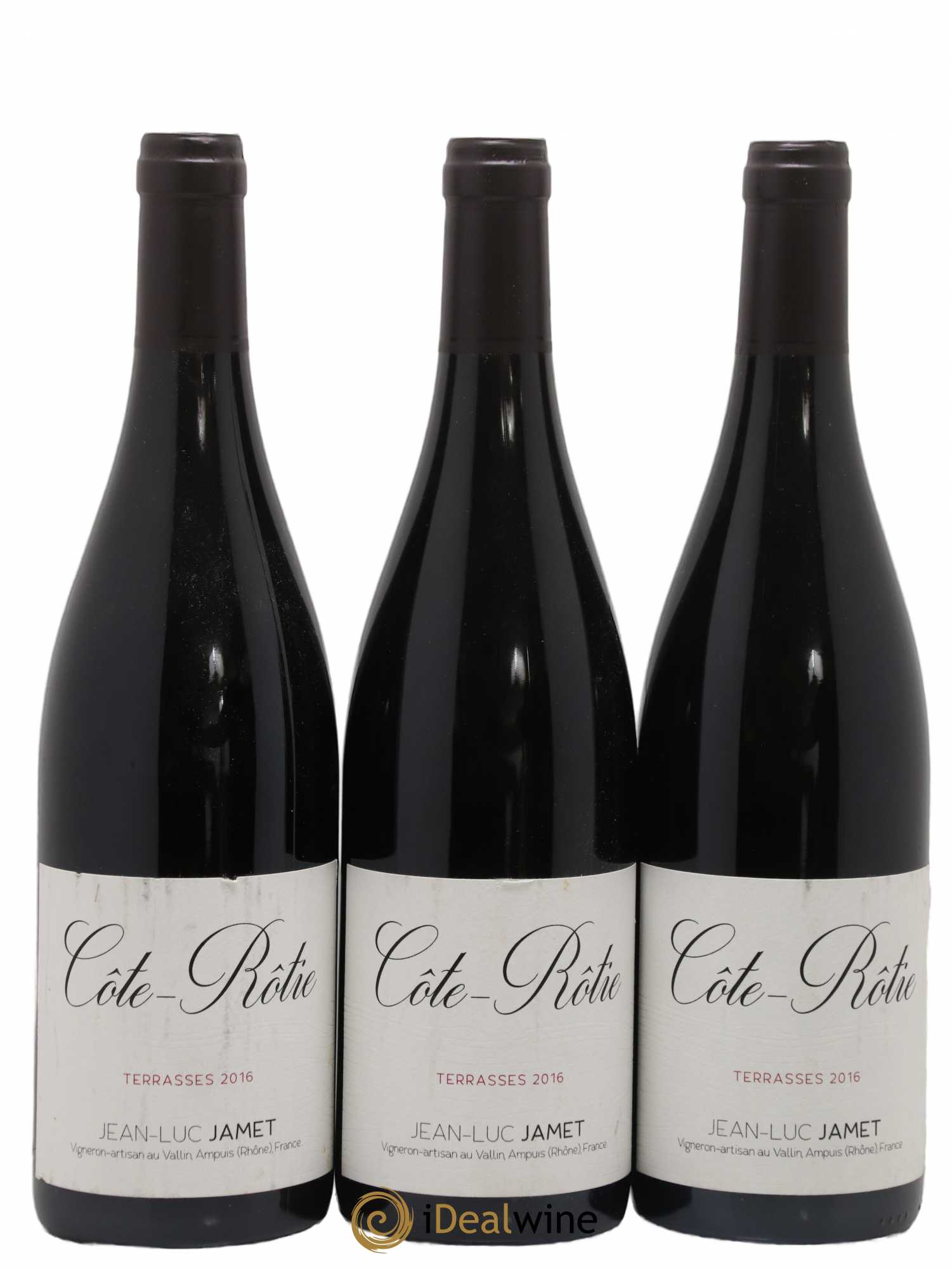 Côte-Rôtie Terrasses Jean-Luc Jamet (Domaine) 2016 - Lot de 3 bouteilles - 0