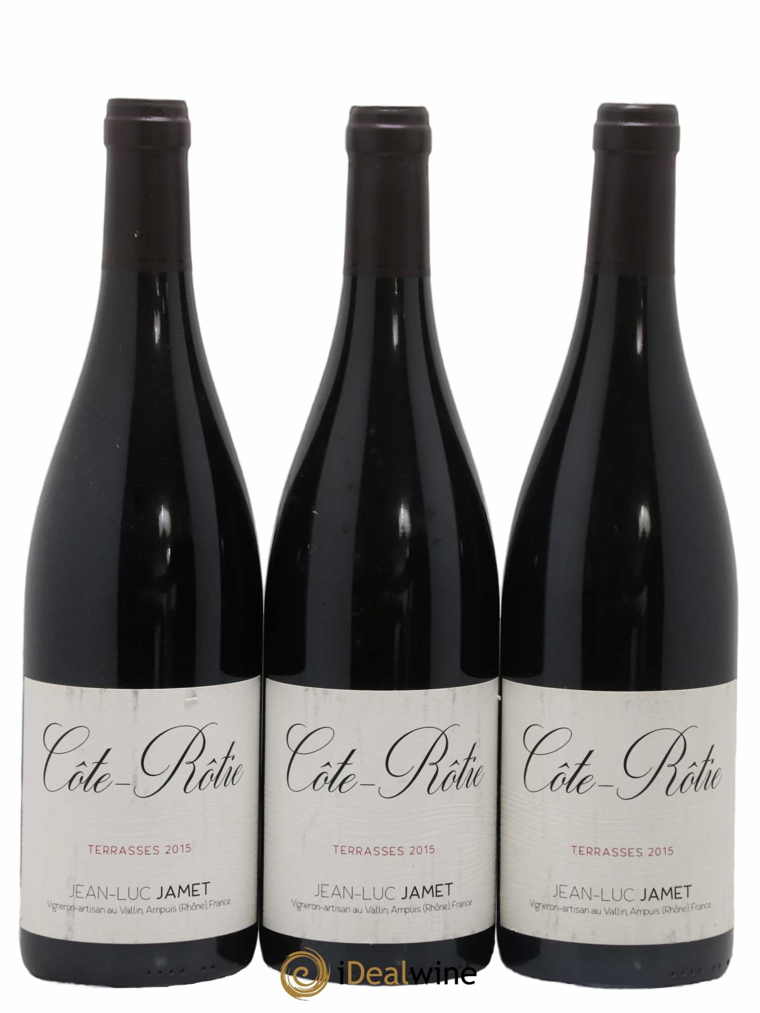 Côte-Rôtie Terrasses Jean-Luc Jamet (Domaine) 2015 - Lot de 3 bouteilles - 0
