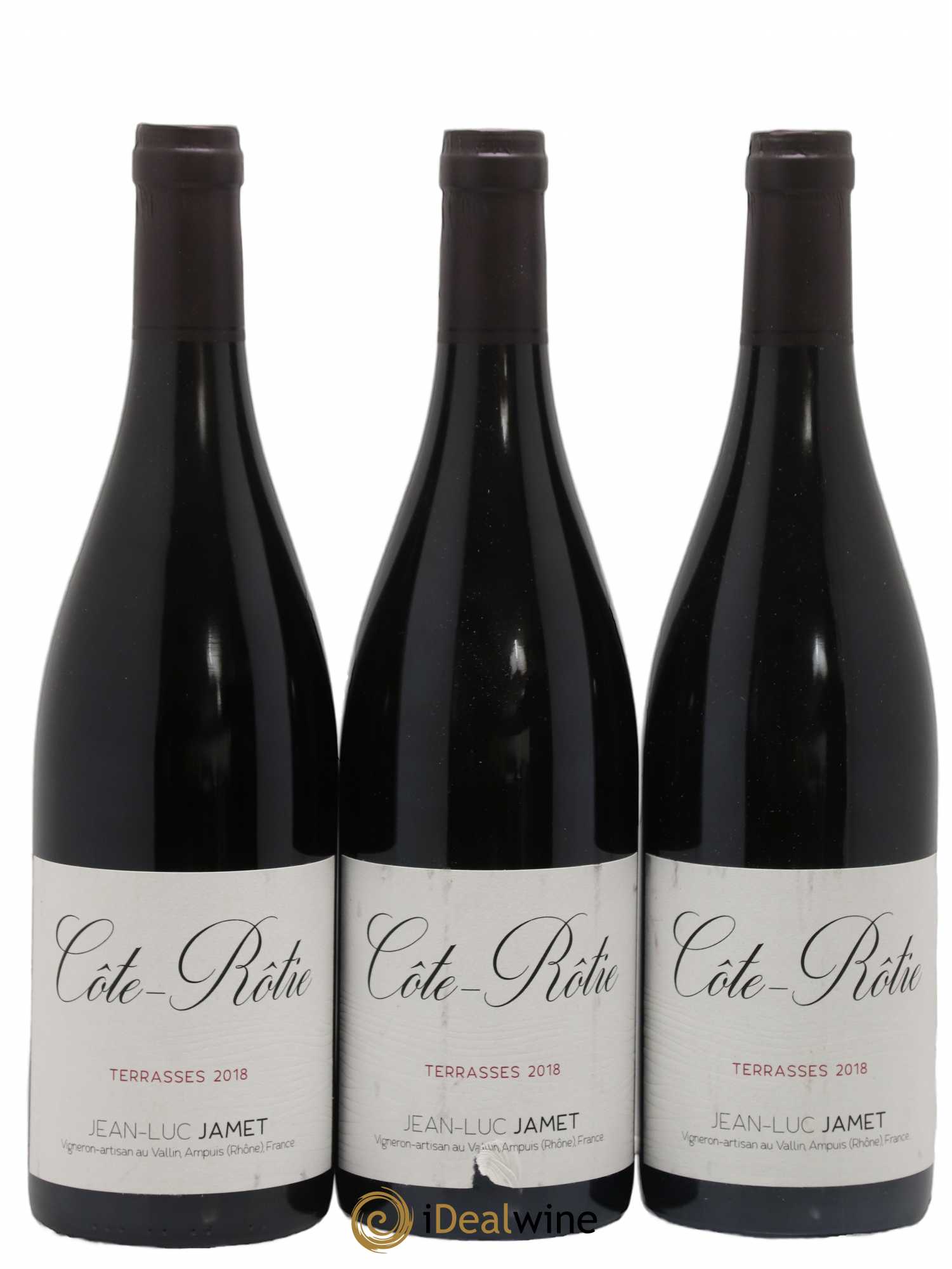 Côte-Rôtie Terrasses Jean-Luc Jamet (Domaine) 2018 - Lot de 3 bouteilles - 0