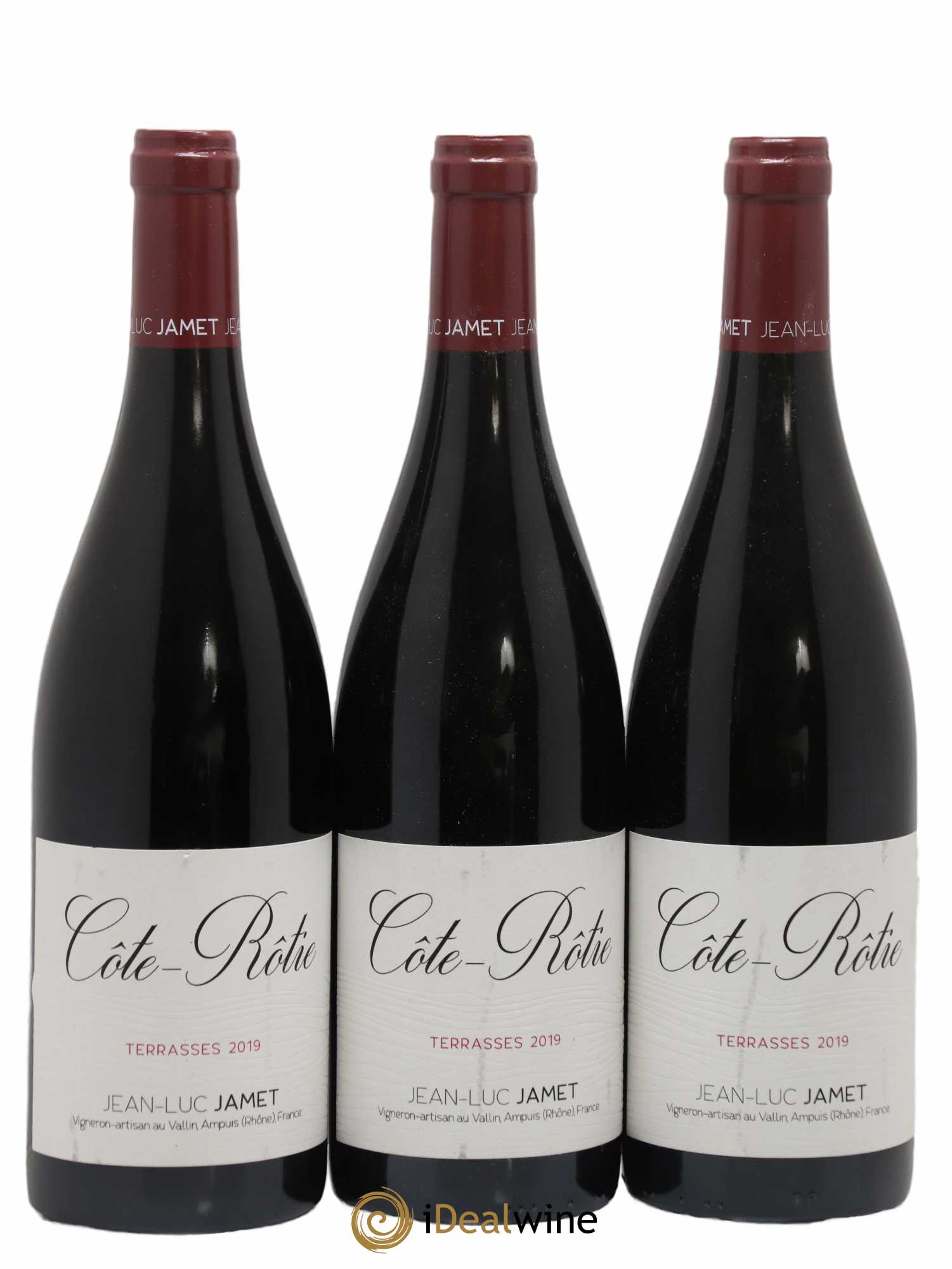 Côte-Rôtie Terrasses Jean-Luc Jamet (Domaine) 2019 - Lot de 3 bouteilles - 0