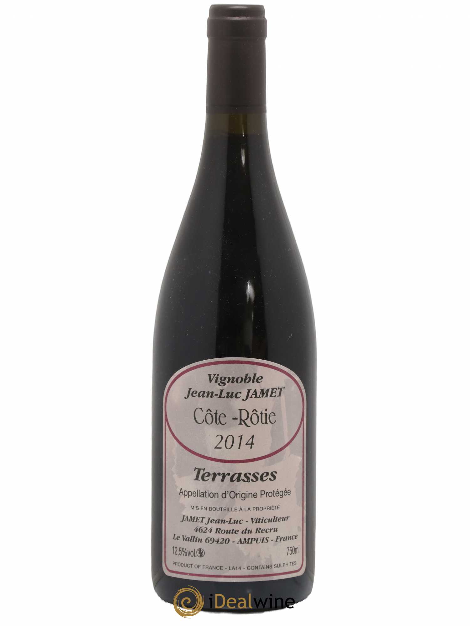 Côte-Rôtie Terrasses Jean-Luc Jamet (Domaine) 2014 - Lot de 1 bouteille - 0