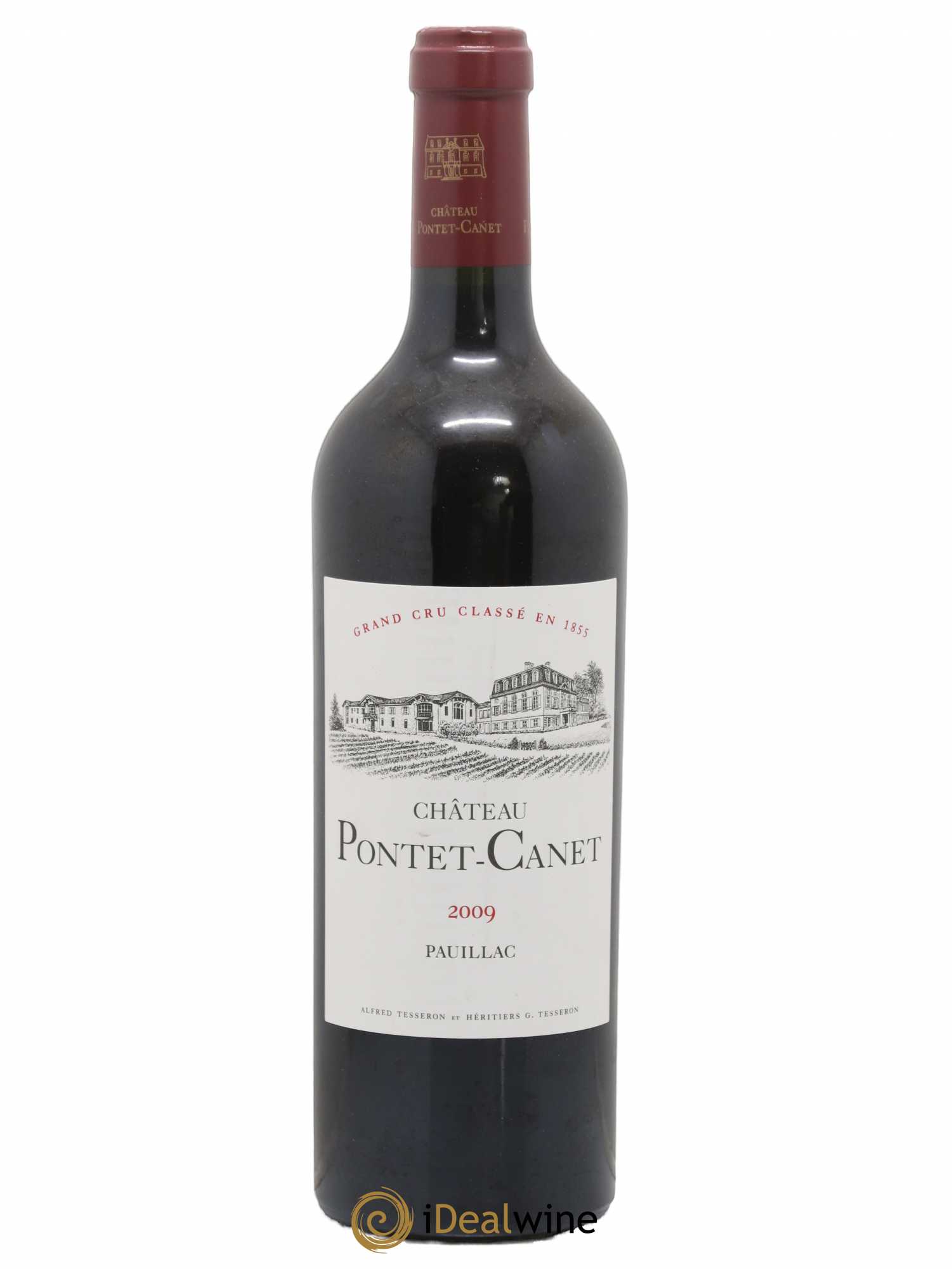 Château Pontet Canet 5ème Grand Cru Classé 2009 - Lot de 1 bouteille - 0