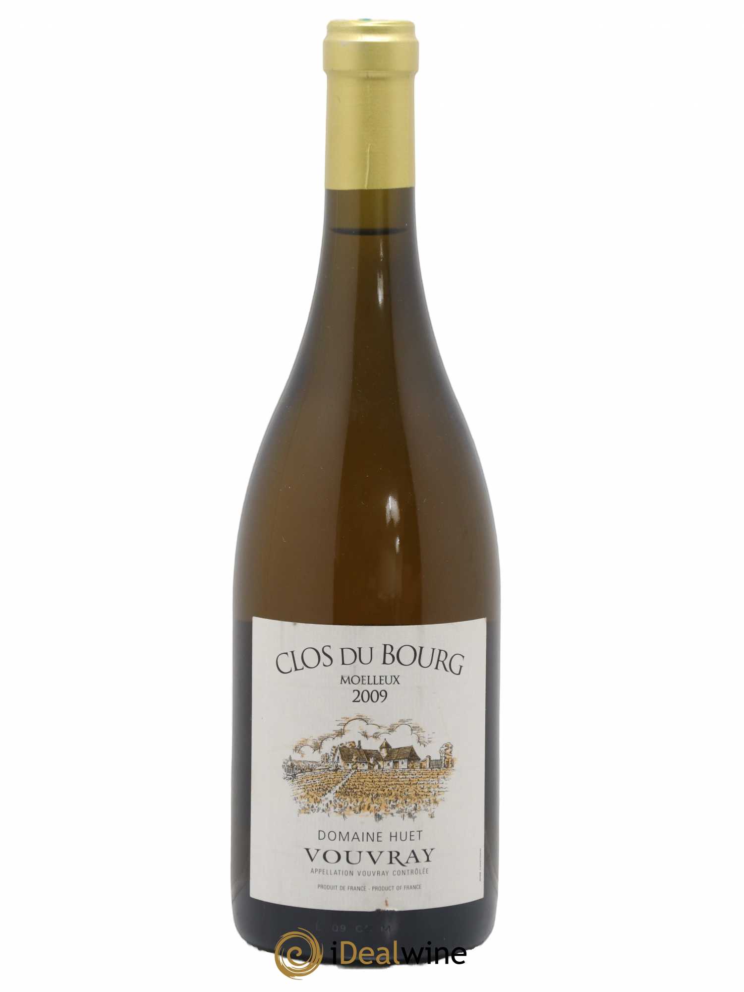 Vouvray Clos du Bourg Moelleux Domaine Huet 2009 - Lotto di 1 bottiglia - 0