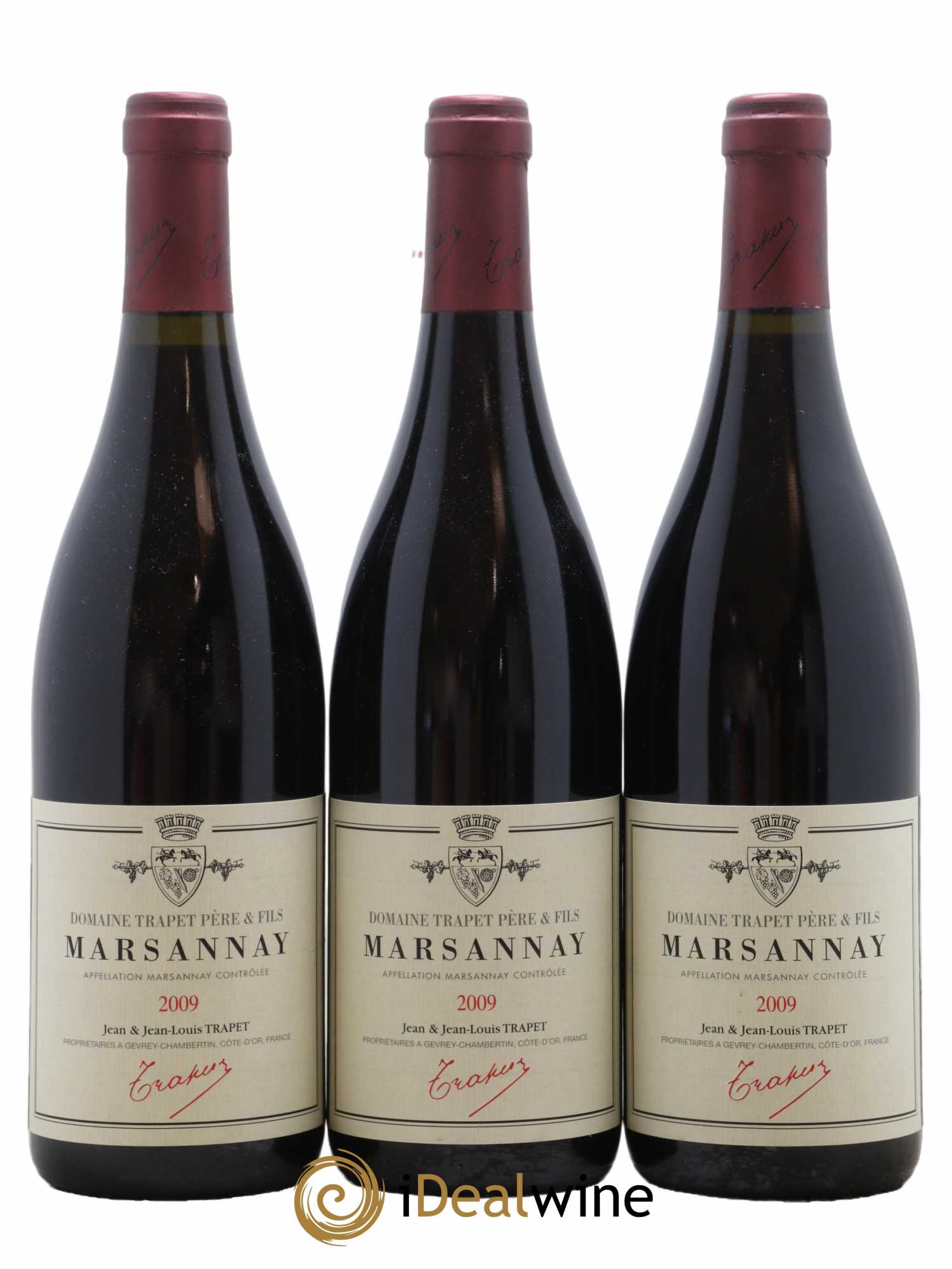Marsannay Domaine Trapet 2009 - Lot de 3 bouteilles - 0