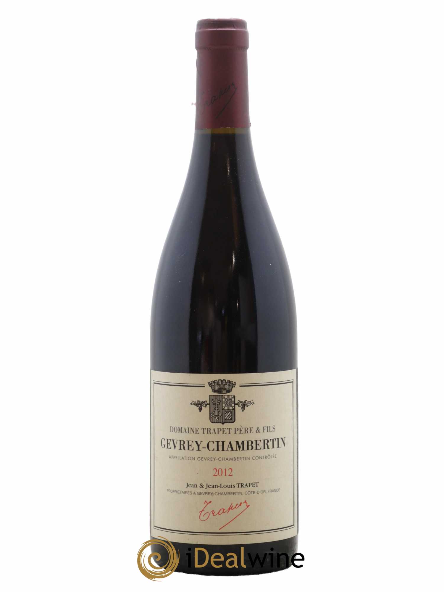 Gevrey-Chambertin Domaine Trapet 2012 - Lot de 1 bouteille - 0