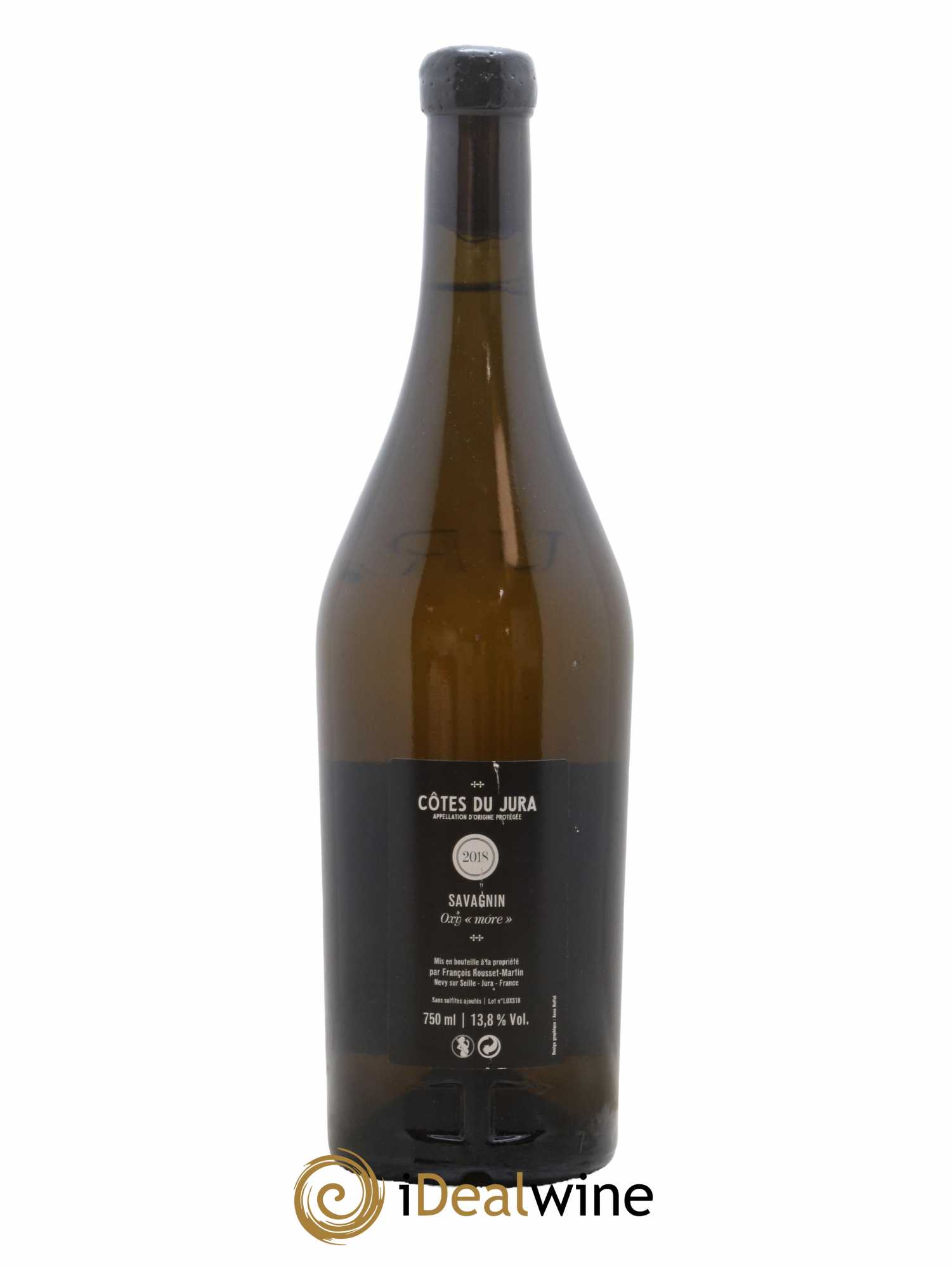 Côtes du Jura Oxymore Savagnin Voile N°4 François Rousset Martin 2018 - Lot of 1 bottle - 1