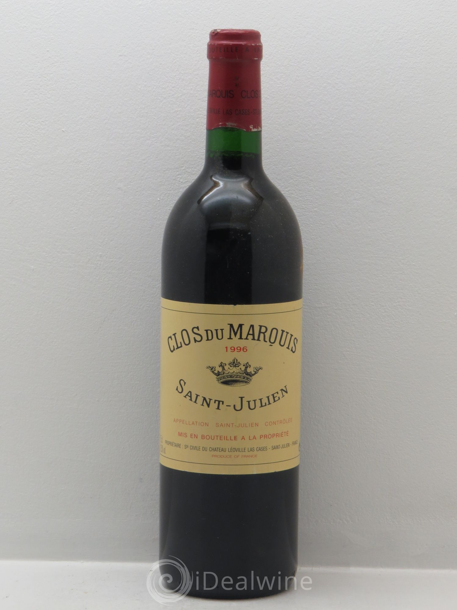Clos du Marquis 1996 - Lot de 1 bouteille - 0