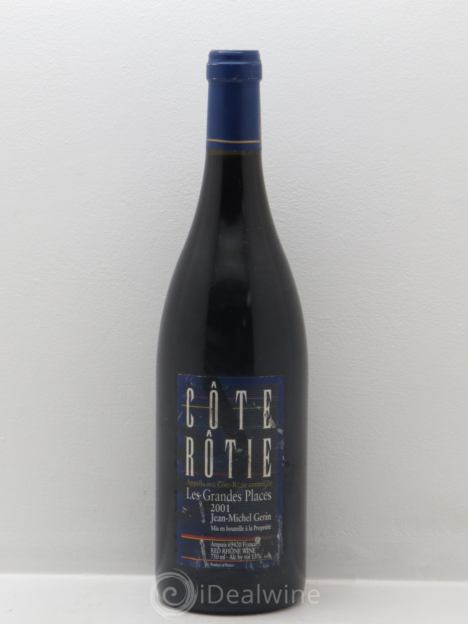 Côte-Rôtie Les Grandes Places Jean-Michel Gerin 2001 - Lot de 1 bouteille - 0