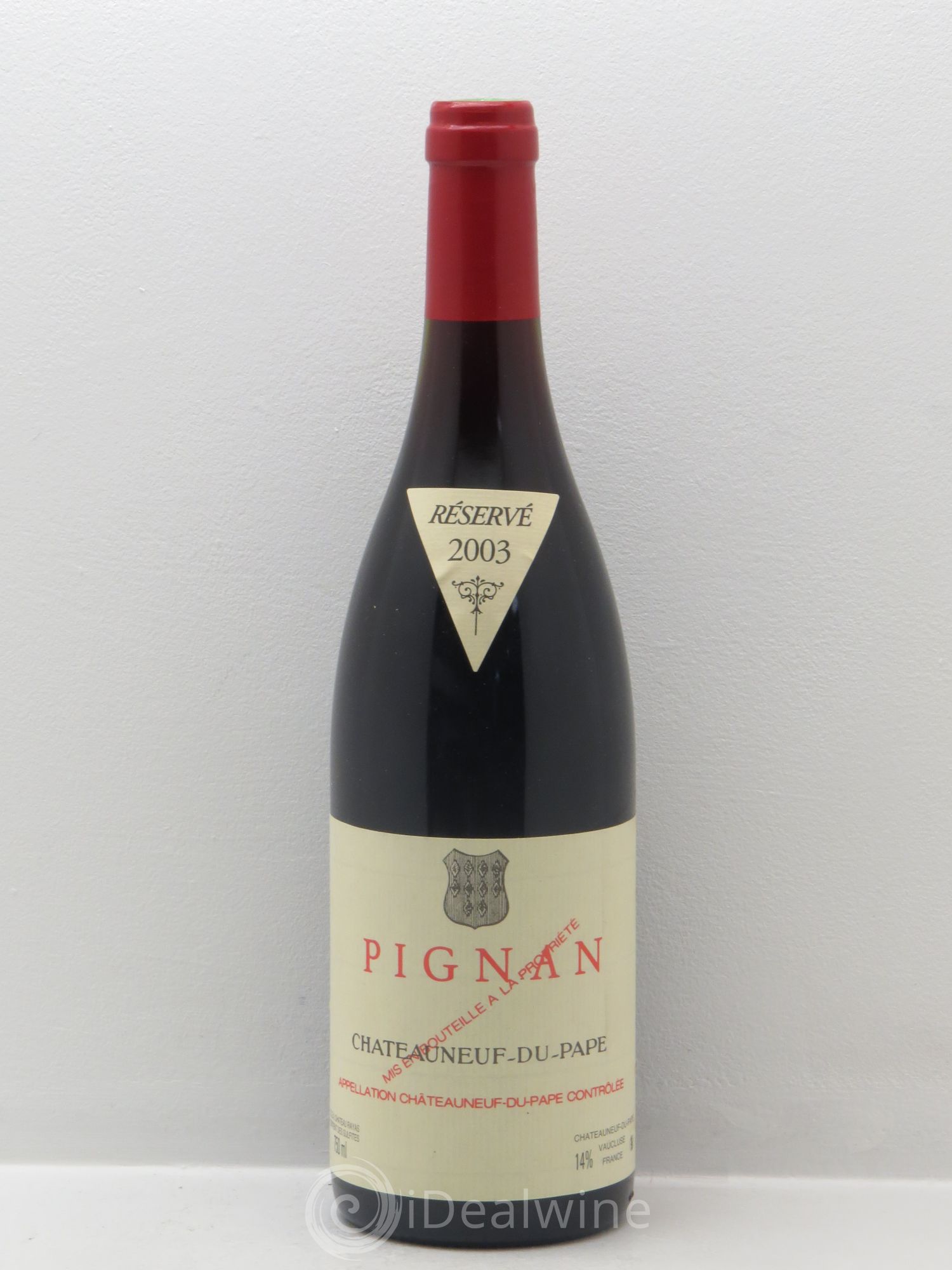 Châteauneuf-du-Pape Pignan Emmanuel Reynaud 2003 - Lot de 1 bouteille - 0