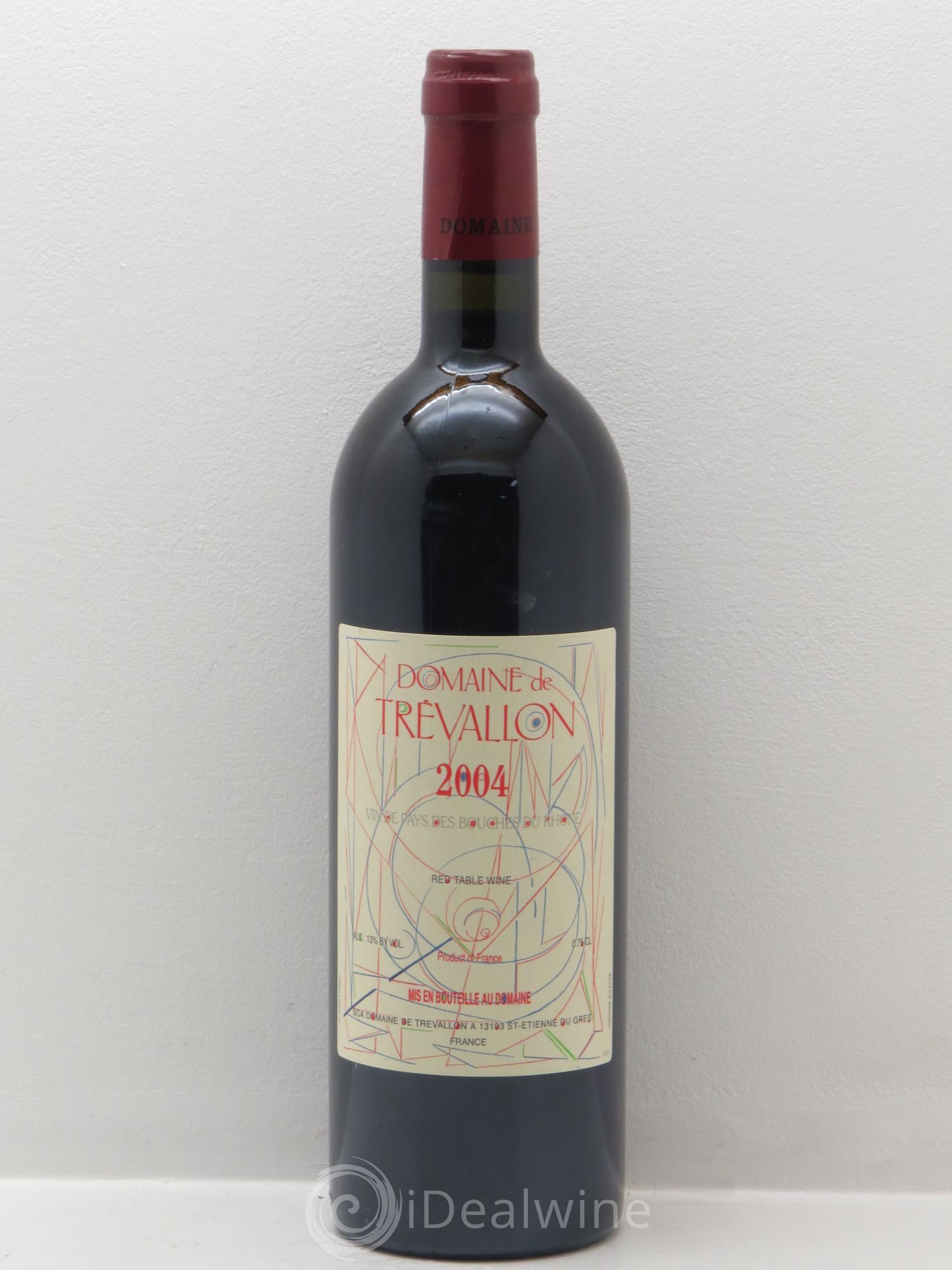 VDP Bouches du Rhône Trévallon (Domaine de) Eloi Dürrbach 2004 - Lot de 1 bouteille - 0