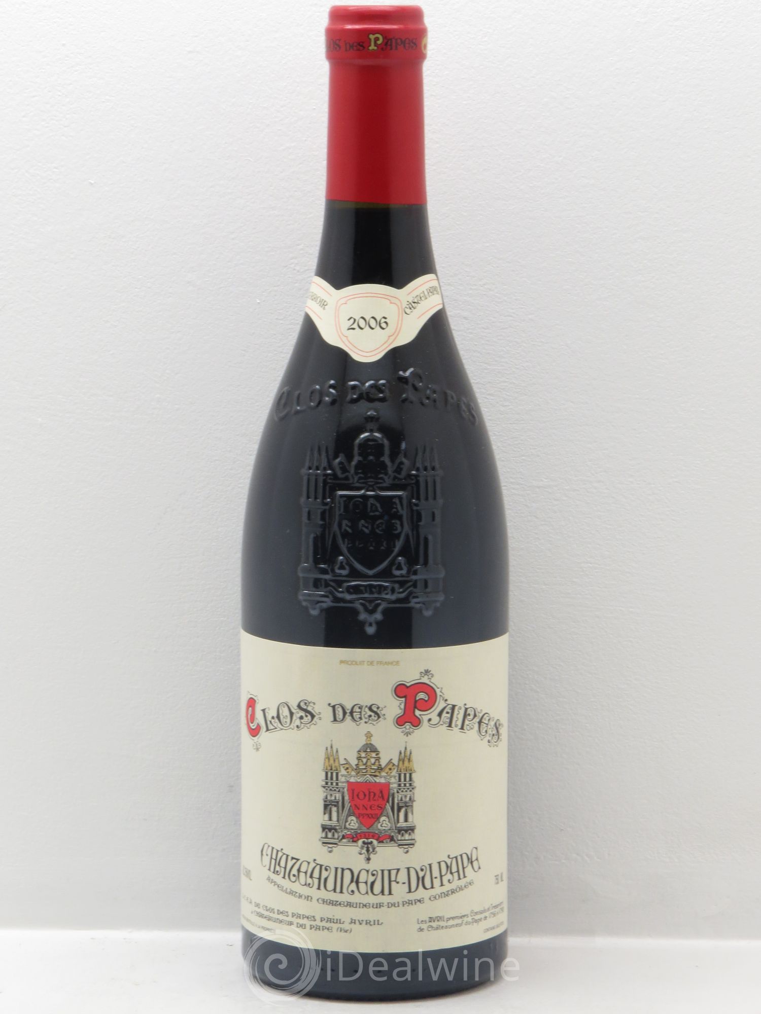 Châteauneuf-du-Pape Clos des Papes - Paul Avril 2006 - Lot de 1 bouteille - 0